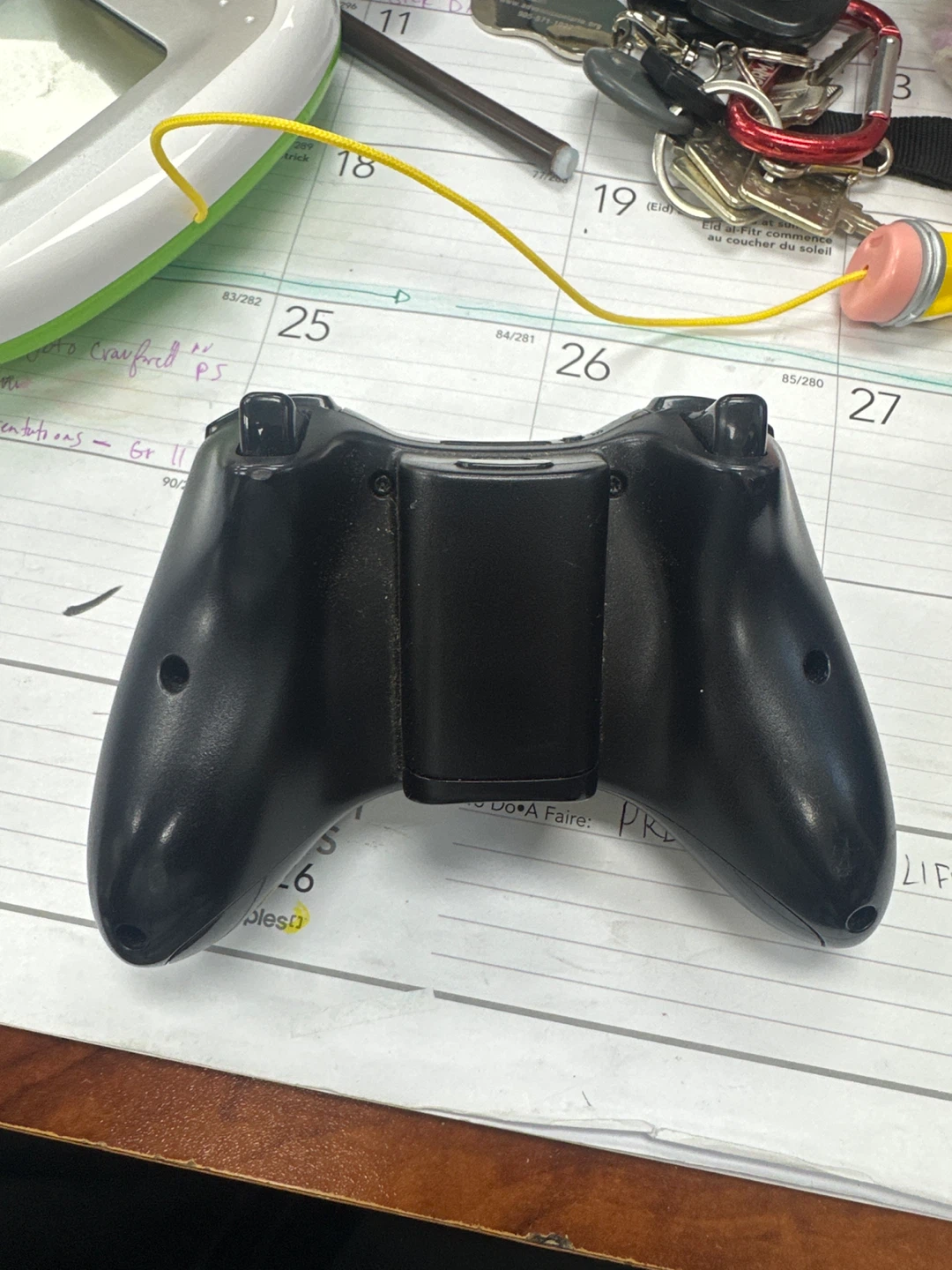 Black Xbox 360 Wireless Controller - photo 2