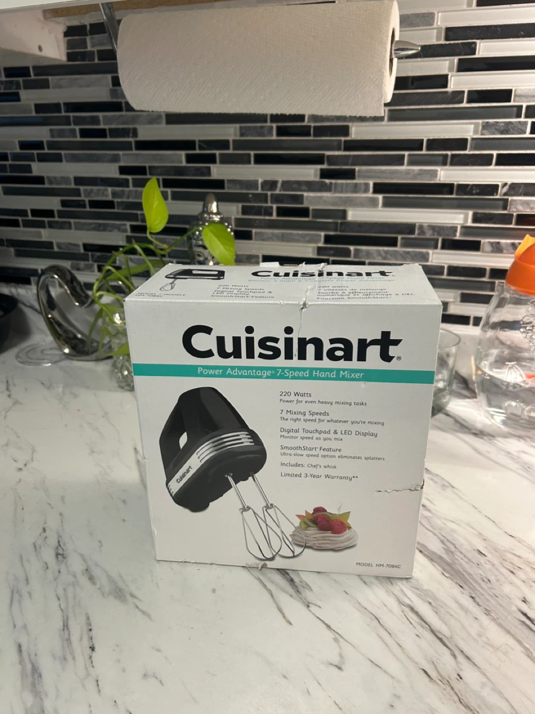 NEW Cuisinart Power Advantage 7-Speed Hand Mixer