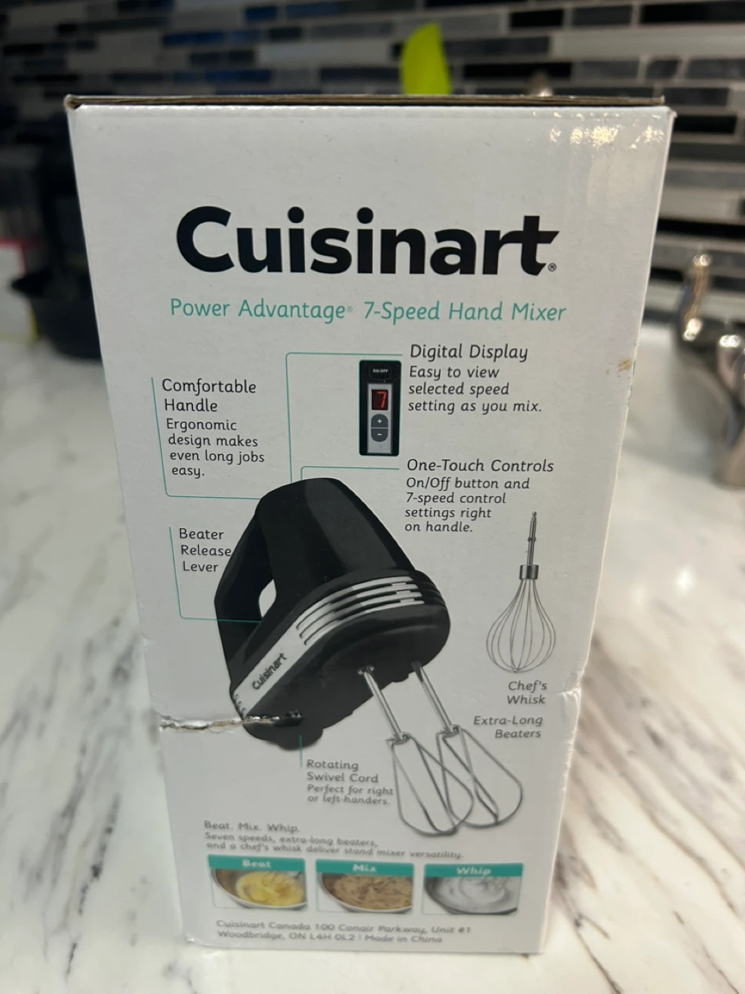 NEW Cuisinart Power Advantage 7-Speed Hand Mixer - photo 2