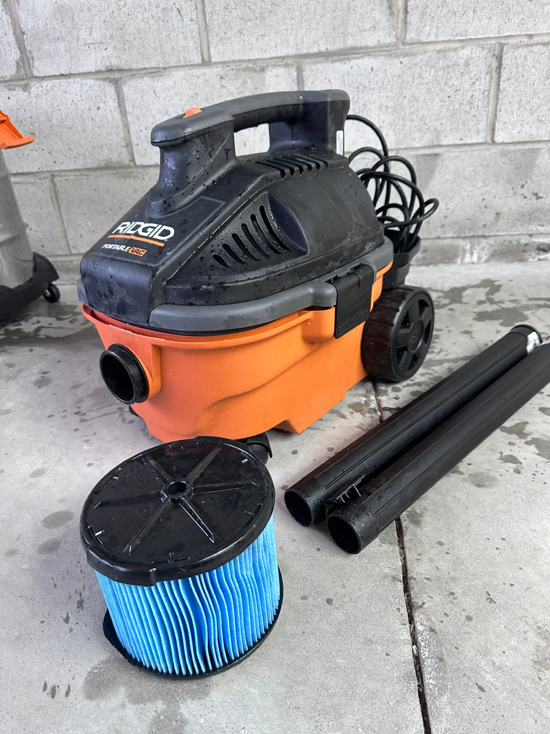 RIDGID Portable Wet/Dry Vac