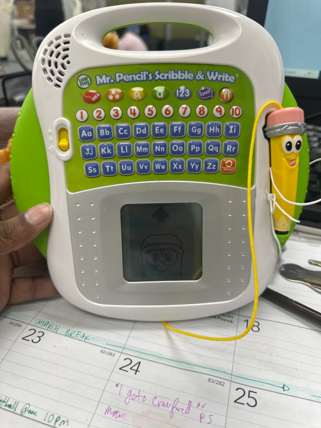 LeapFrog Mr. Pencil's Scribble & Write Learning Toy - photo 2