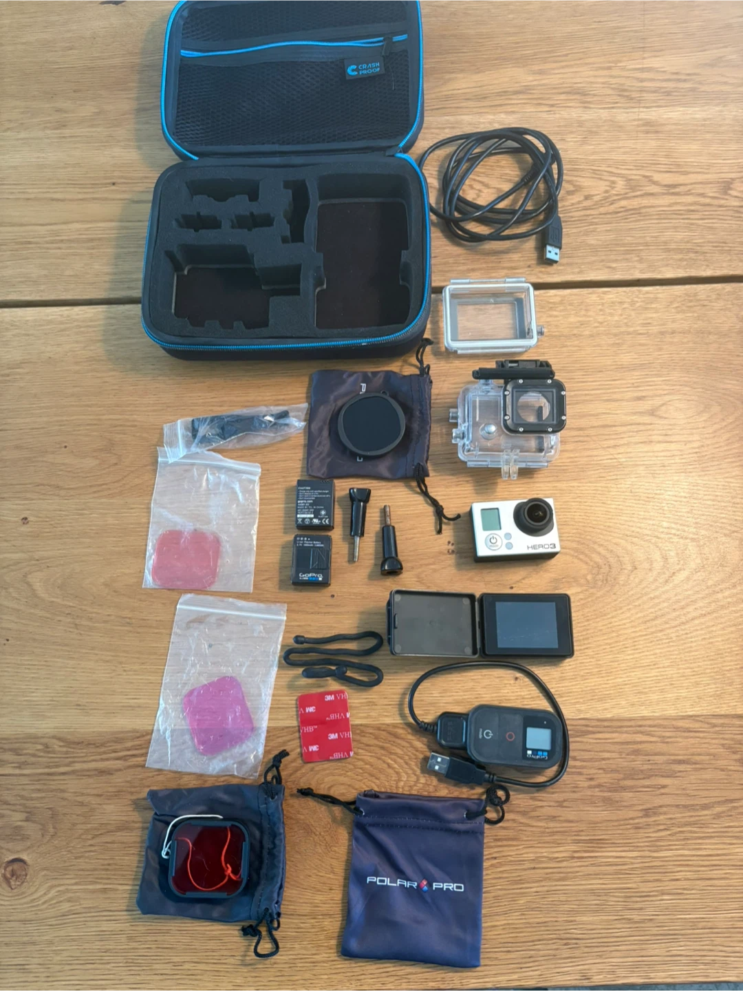 GoPro HERO3 Action Camera with Accessories