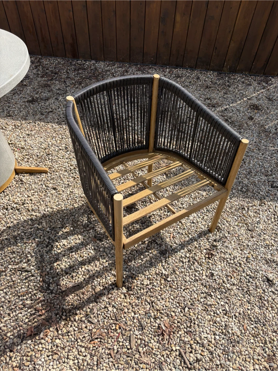 Outdoor Dining Set with 4 Chairs and Table - photo 3