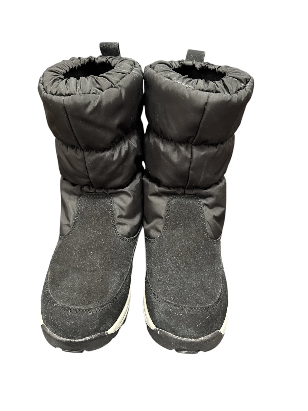 Reima Black Puffer Snow Boots Size 36 - photo 2