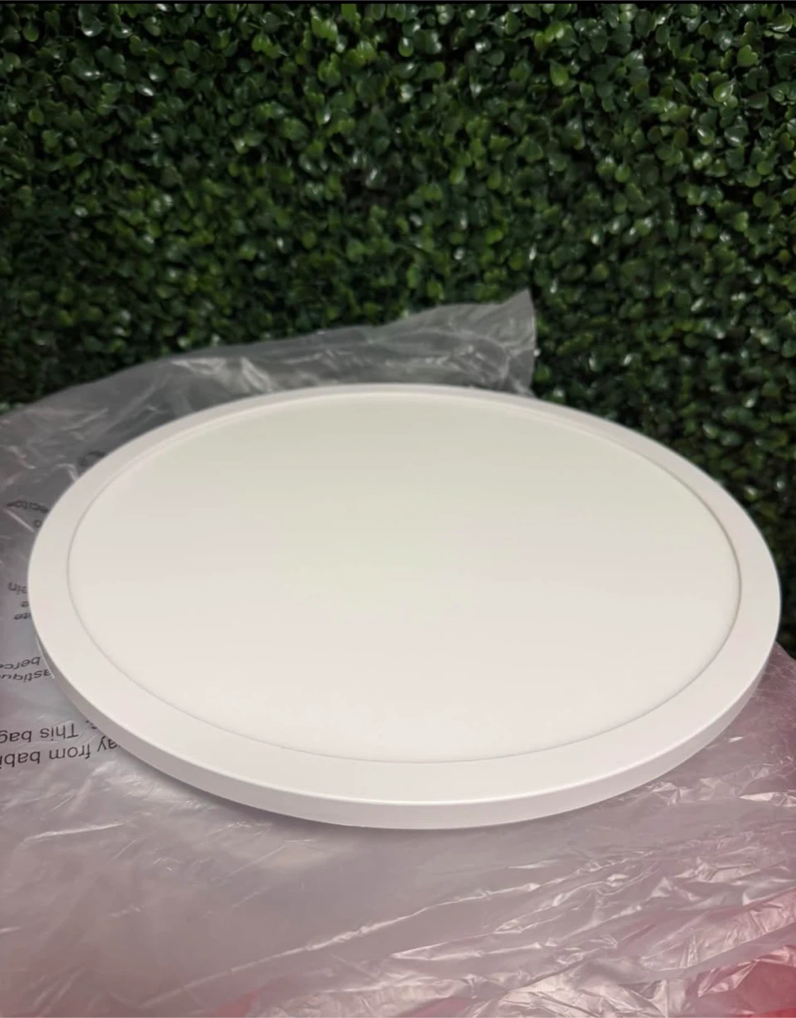 12-Inch Dimmable LED Flush Mount Ceiling Lights Fixture, 24W