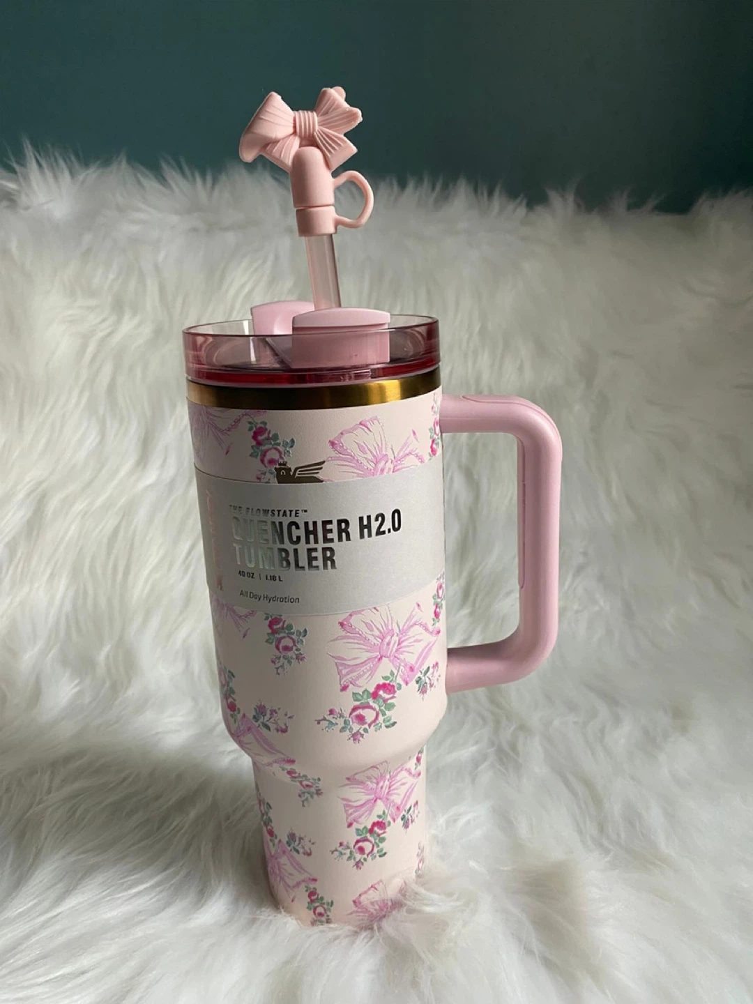 Stanley Quencher H2.0 Tumbler LoveShackFancy Edition - photo 4