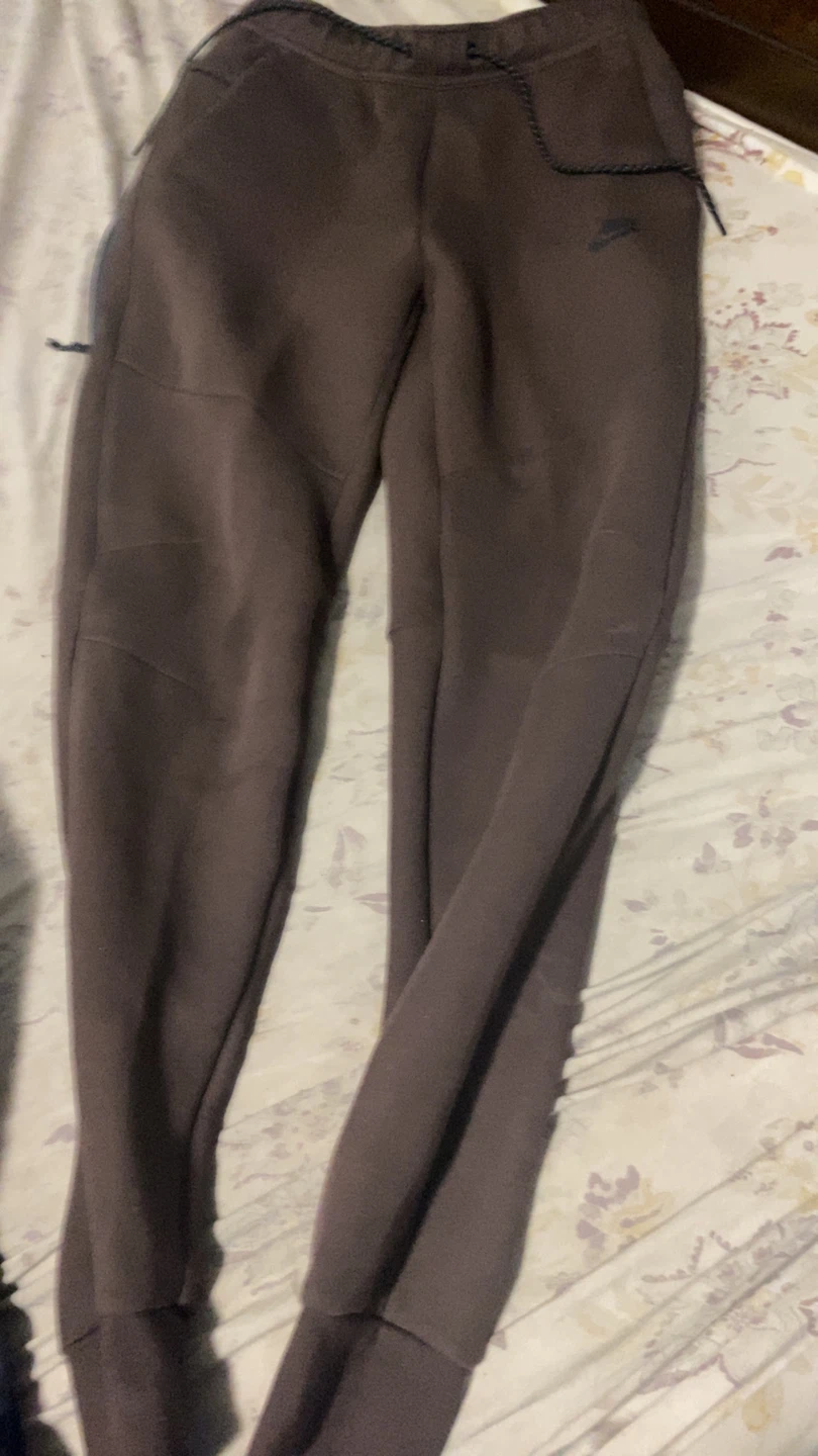 Nike Tech Fleece Brown Sweatpants and Hoodie Set - photo 2