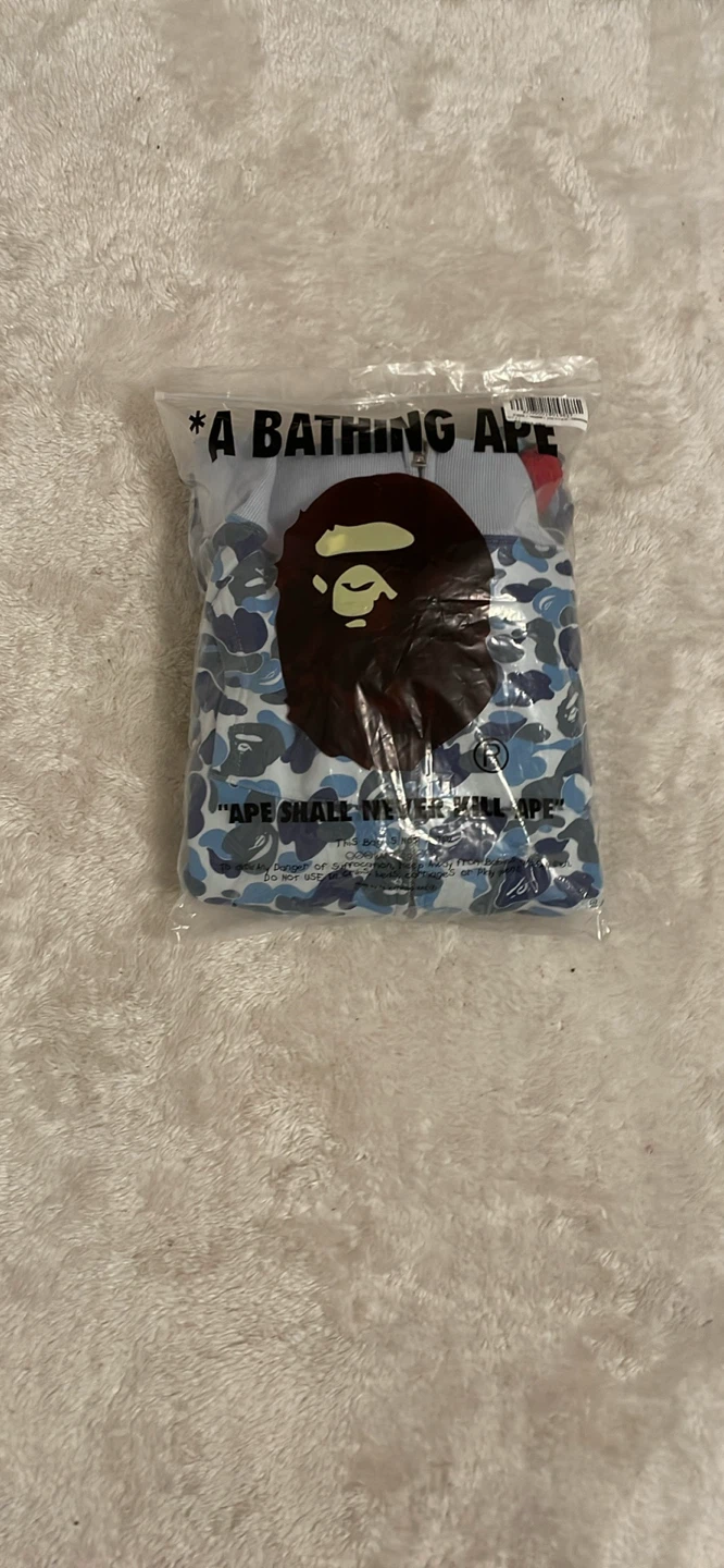 A Bathing Ape Camo Shark Full Zip Hoodie - photo 3