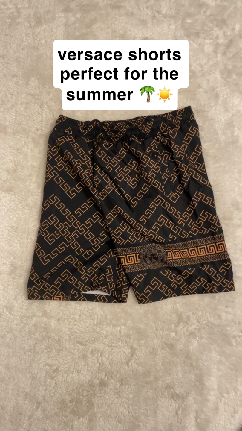 Versace Pattern Swim Shorts