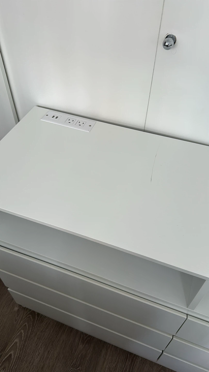 6-Drawer Dresser - White - photo 2