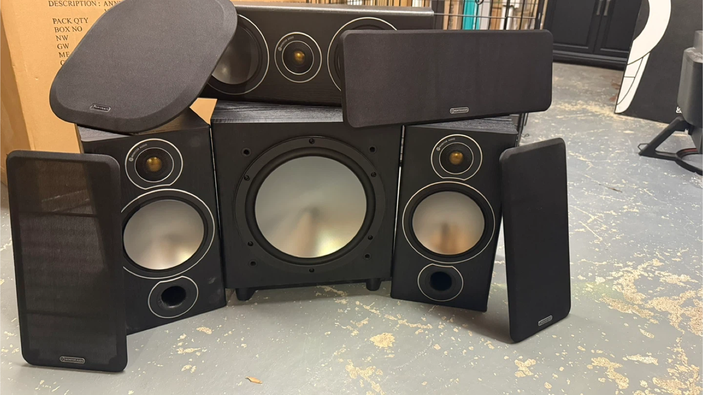 Audiophile Grade: Monitor Audio Bronze BX 3.1 System (Black Oak) - photo 2