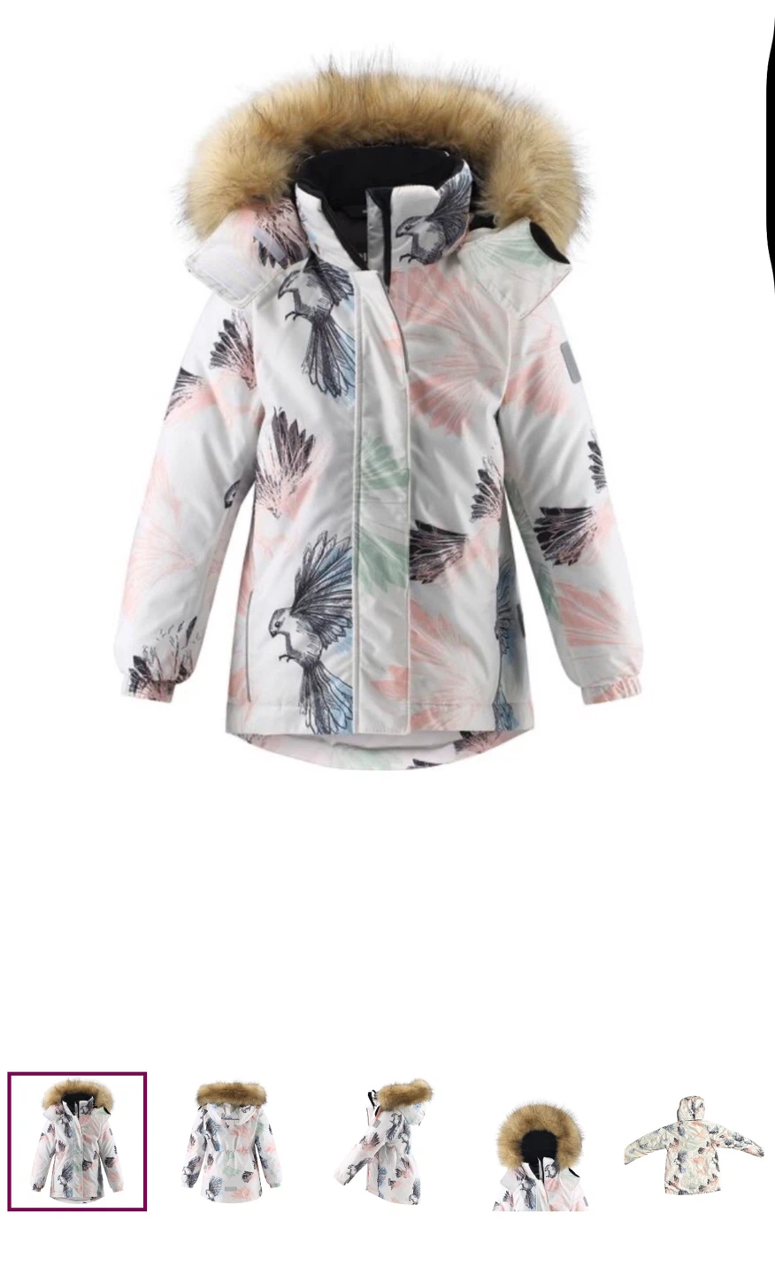 Reima Kids Winter Jacket - Size 134