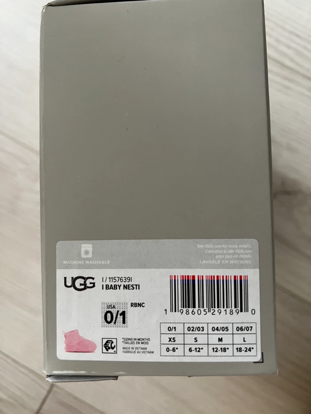UGG Baby Nesti Pink Baby Boots - photo 2