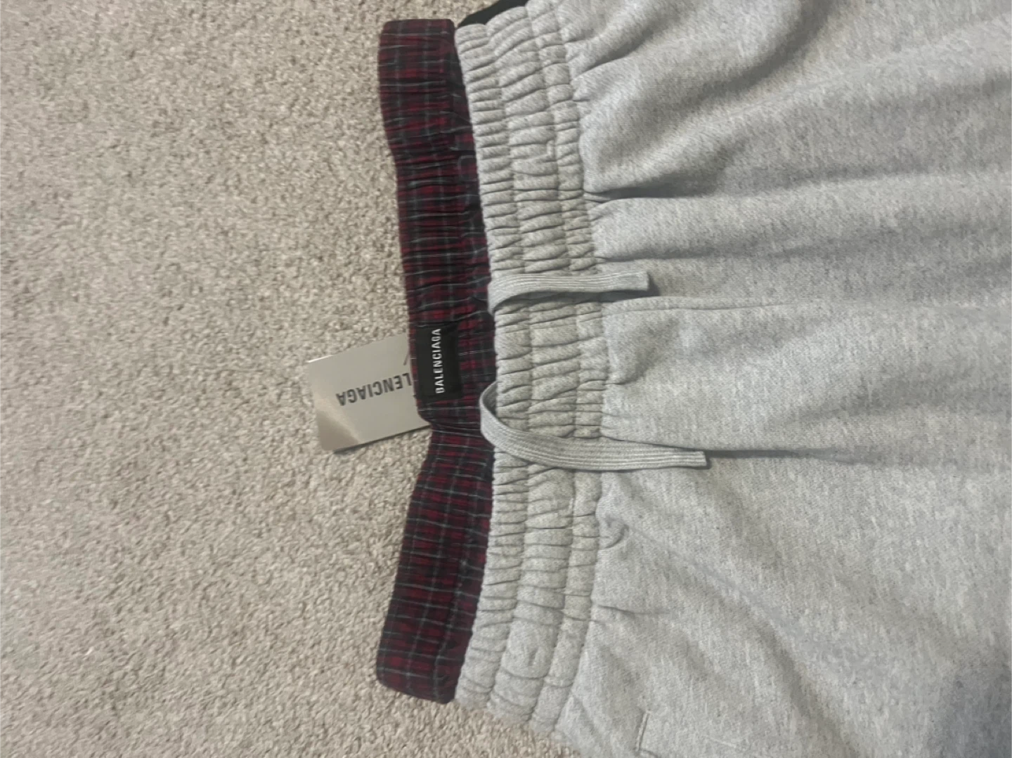 Balenciaga Grey Sweatpants Size L