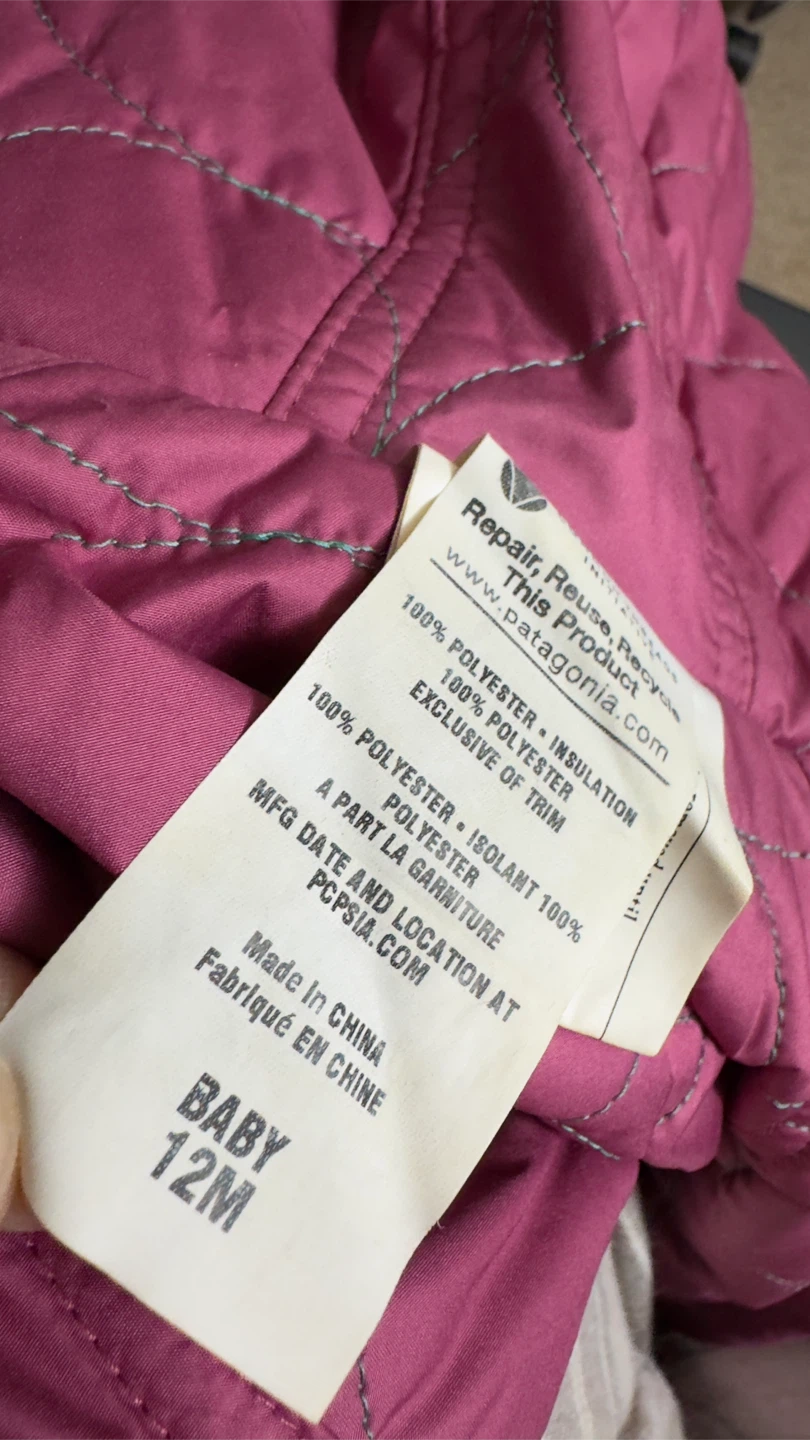 Patagonia Baby Bunting Suit 12M - photo 4
