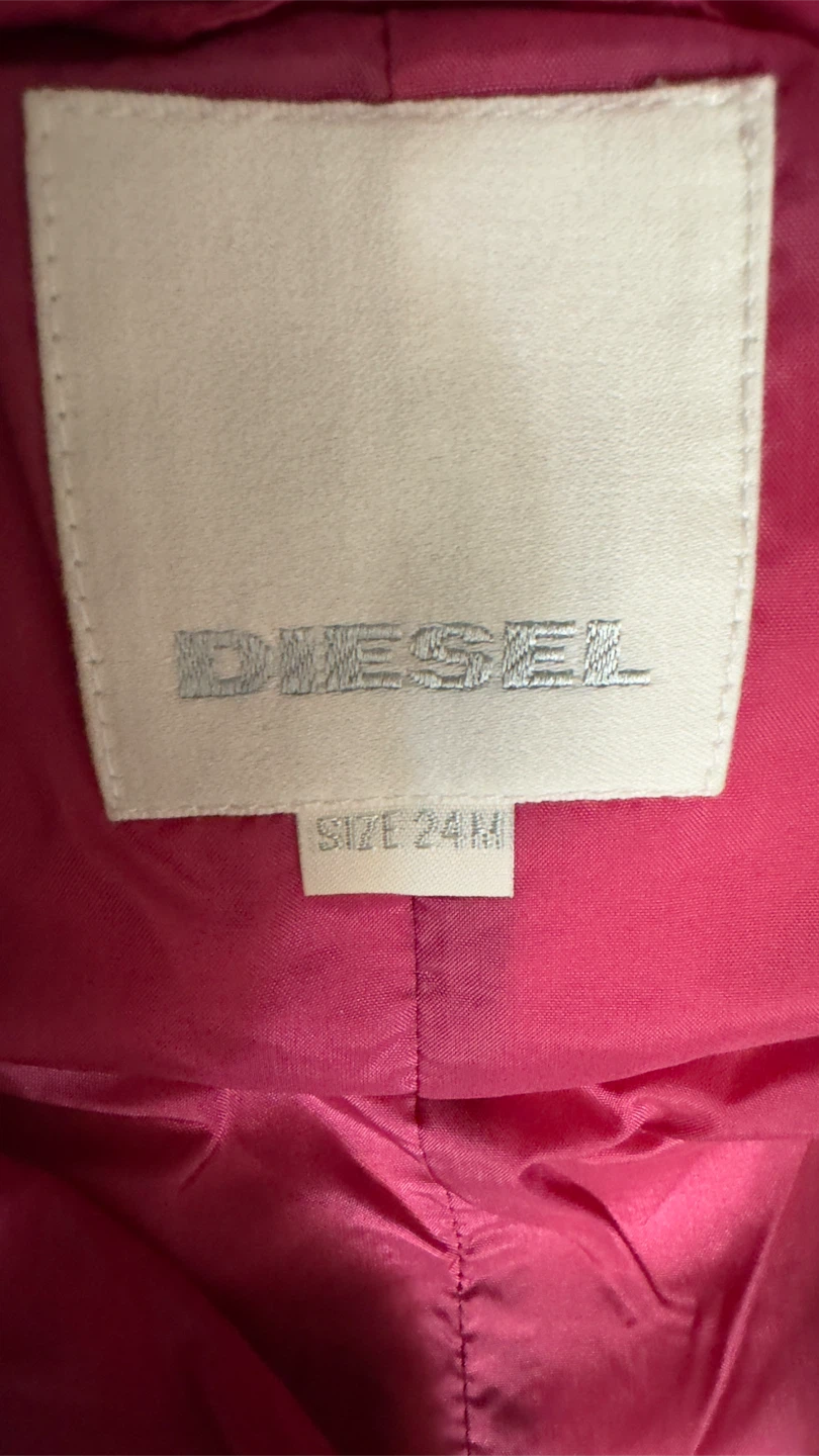Diesel Pink Puffer Snowsuit - Size 24 Months - photo 3