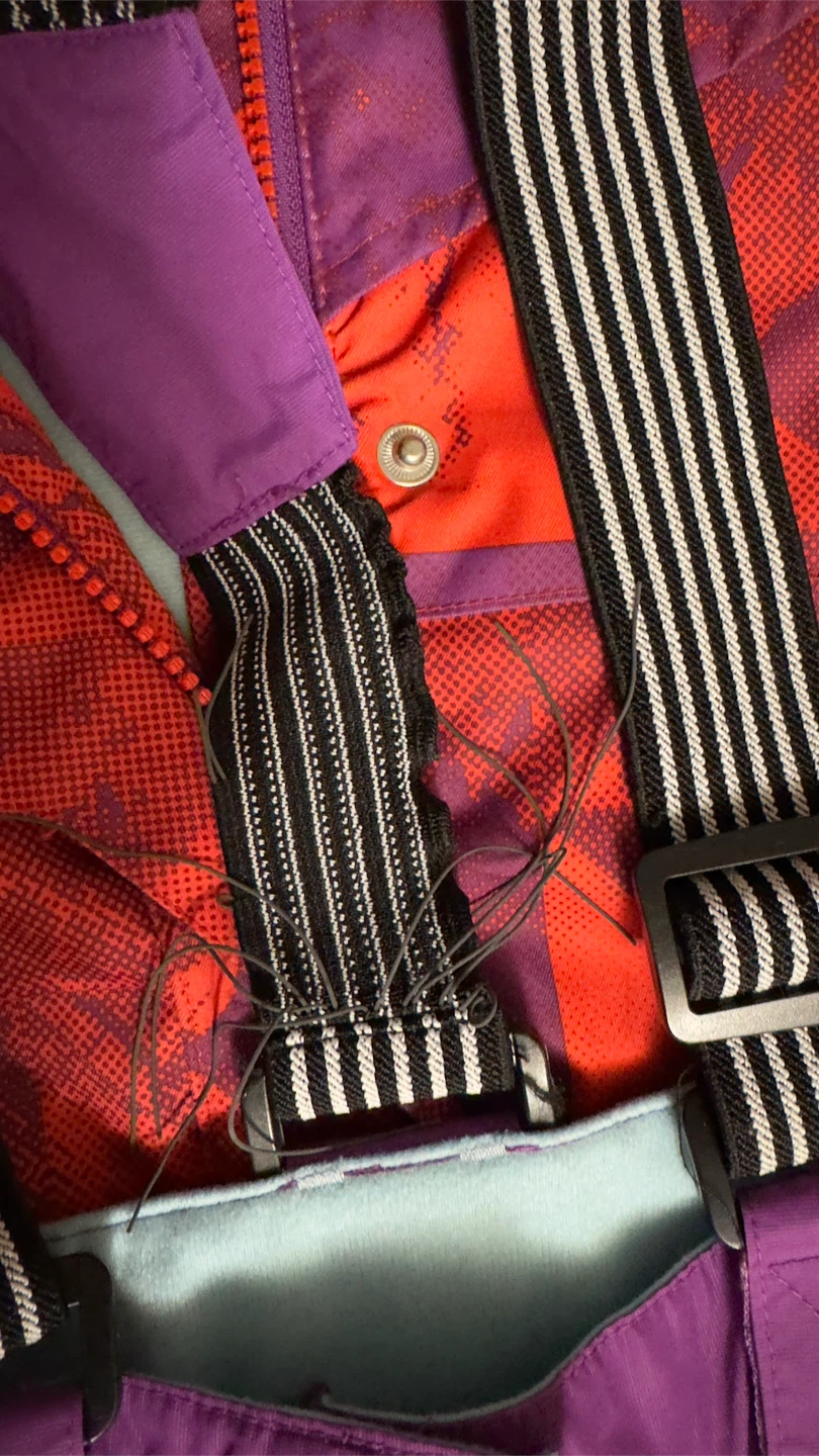 Noize Outerwear Ski Suit Set - Red/Purple - Size 4 - photo 2