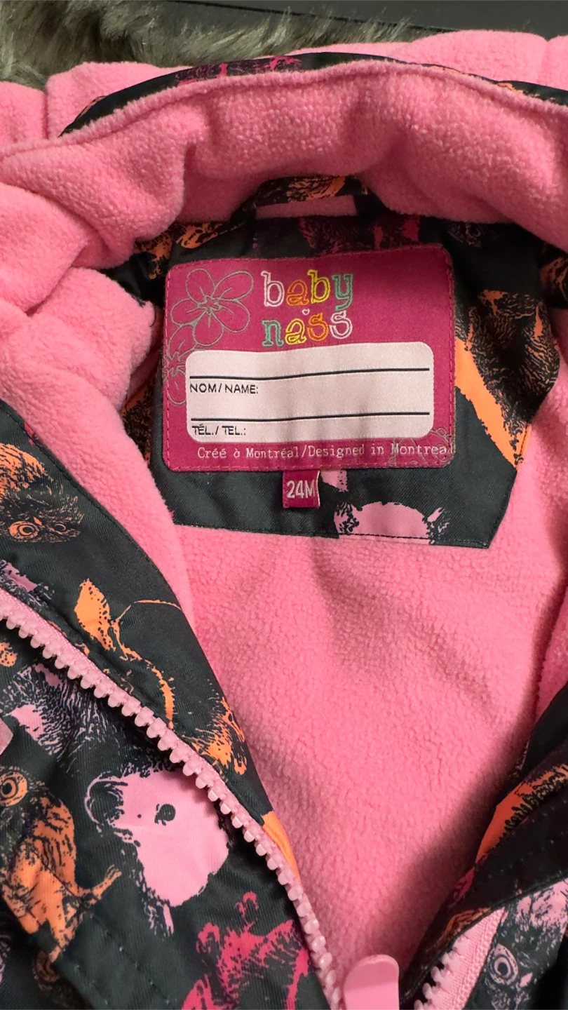 Baby Noss Winter Jacket Size 24M - photo 3