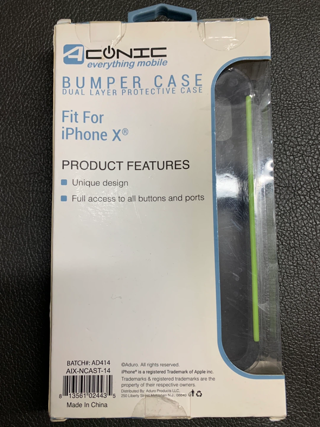 Aconic Bumper Case for iPhone X - photo 2