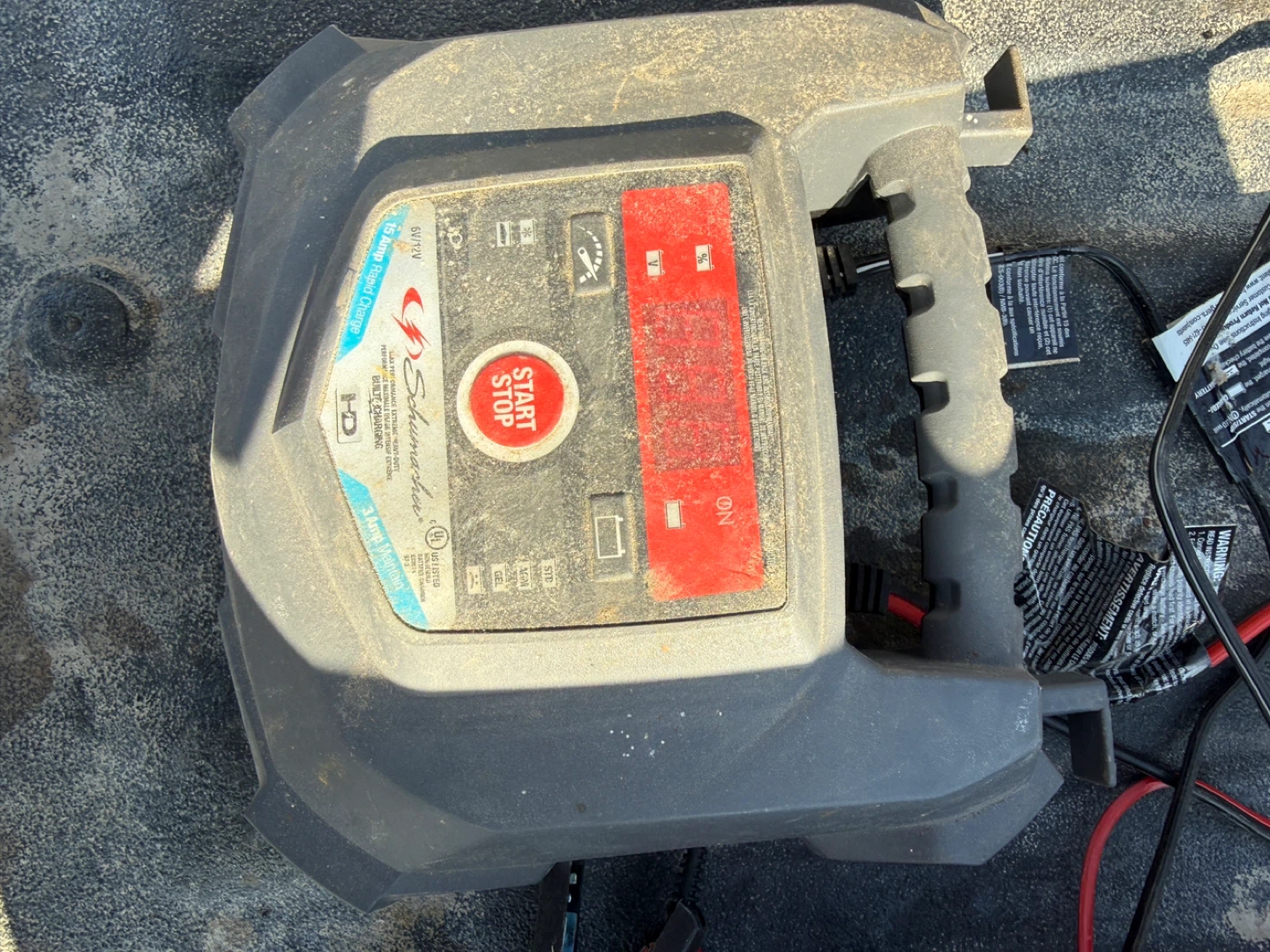 Schumacher 15 Amp Battery Charger