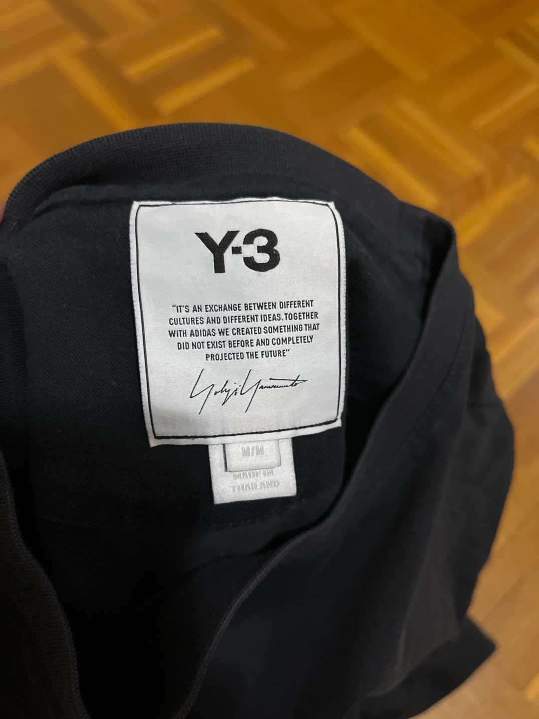Y-3 Black T-Shirt - M/M - photo 2