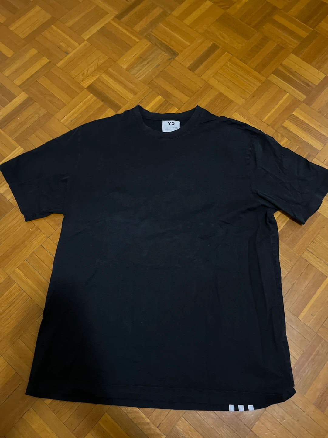 Y-3 Black T-Shirt - M/M - photo 3