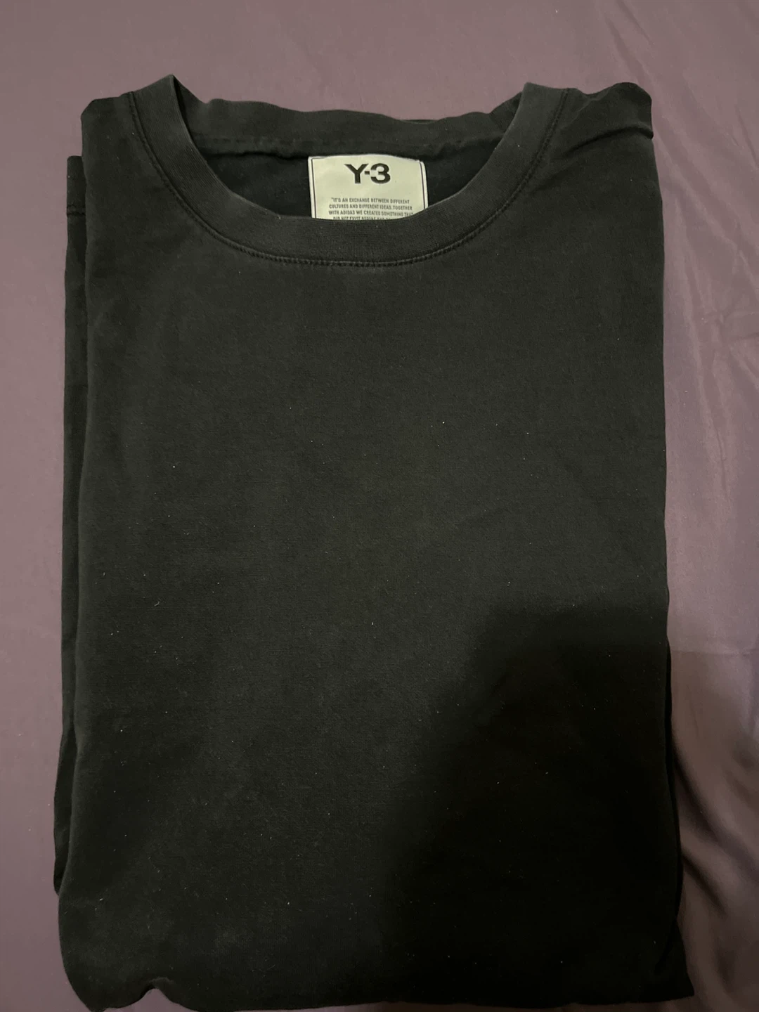 Y-3 Black T-Shirt - M/M - photo 4