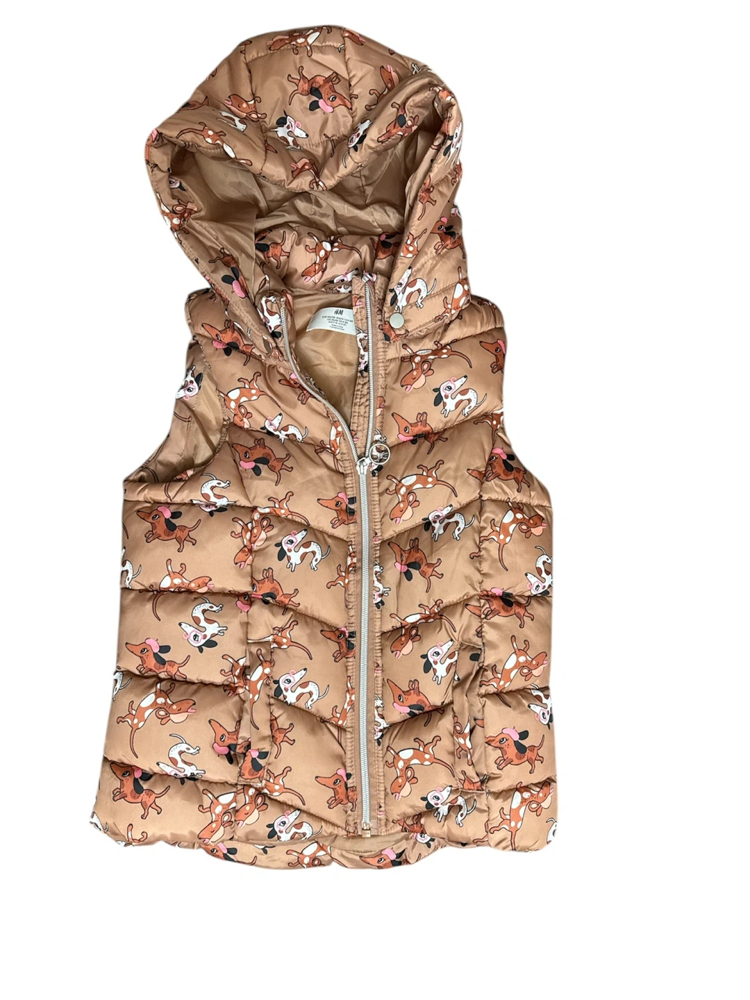 H&M Hooded Puffer Vest - Kids Size 8-10 Years - photo 2