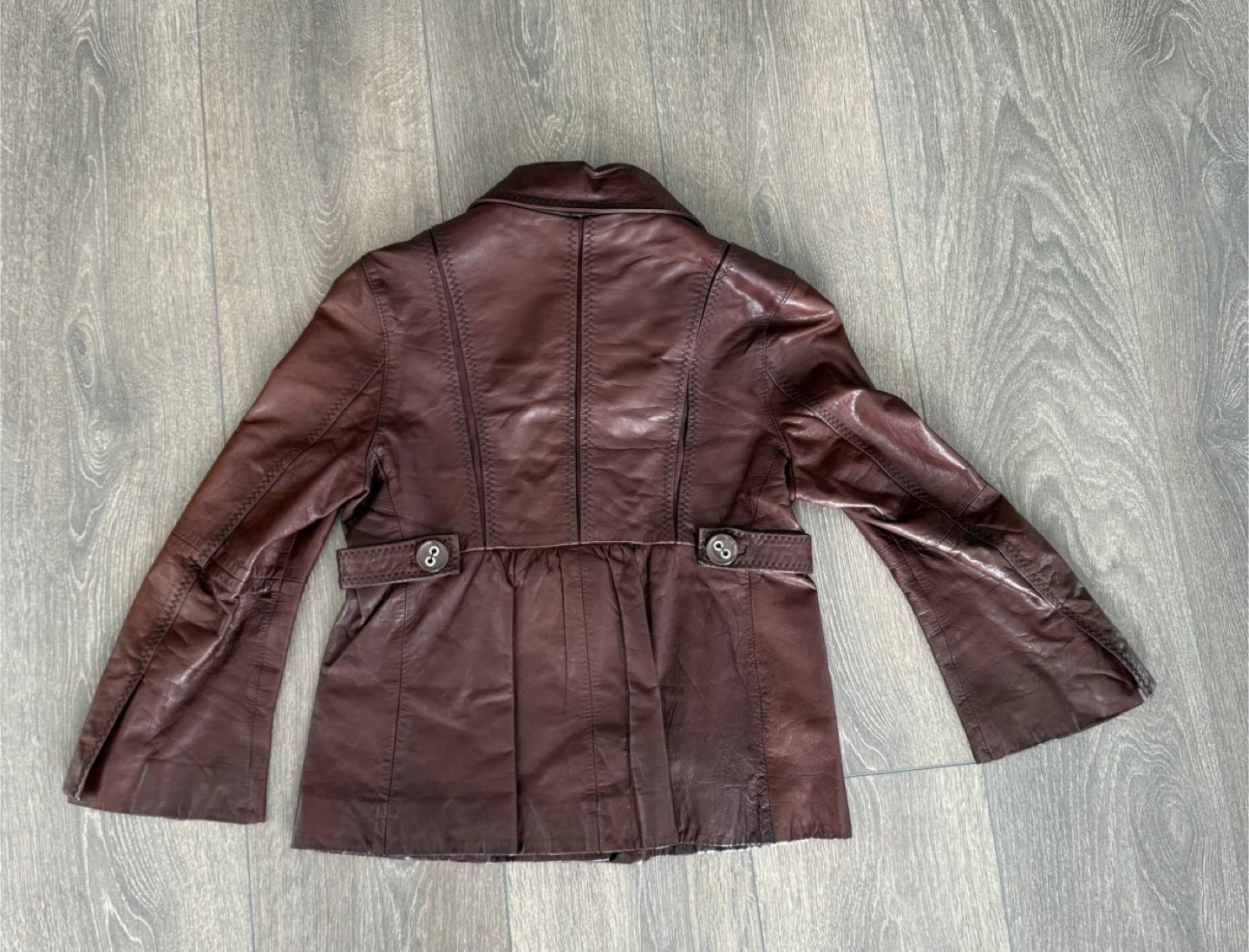 MAX & Co. Trends Brown Leather Jacket - photo 4