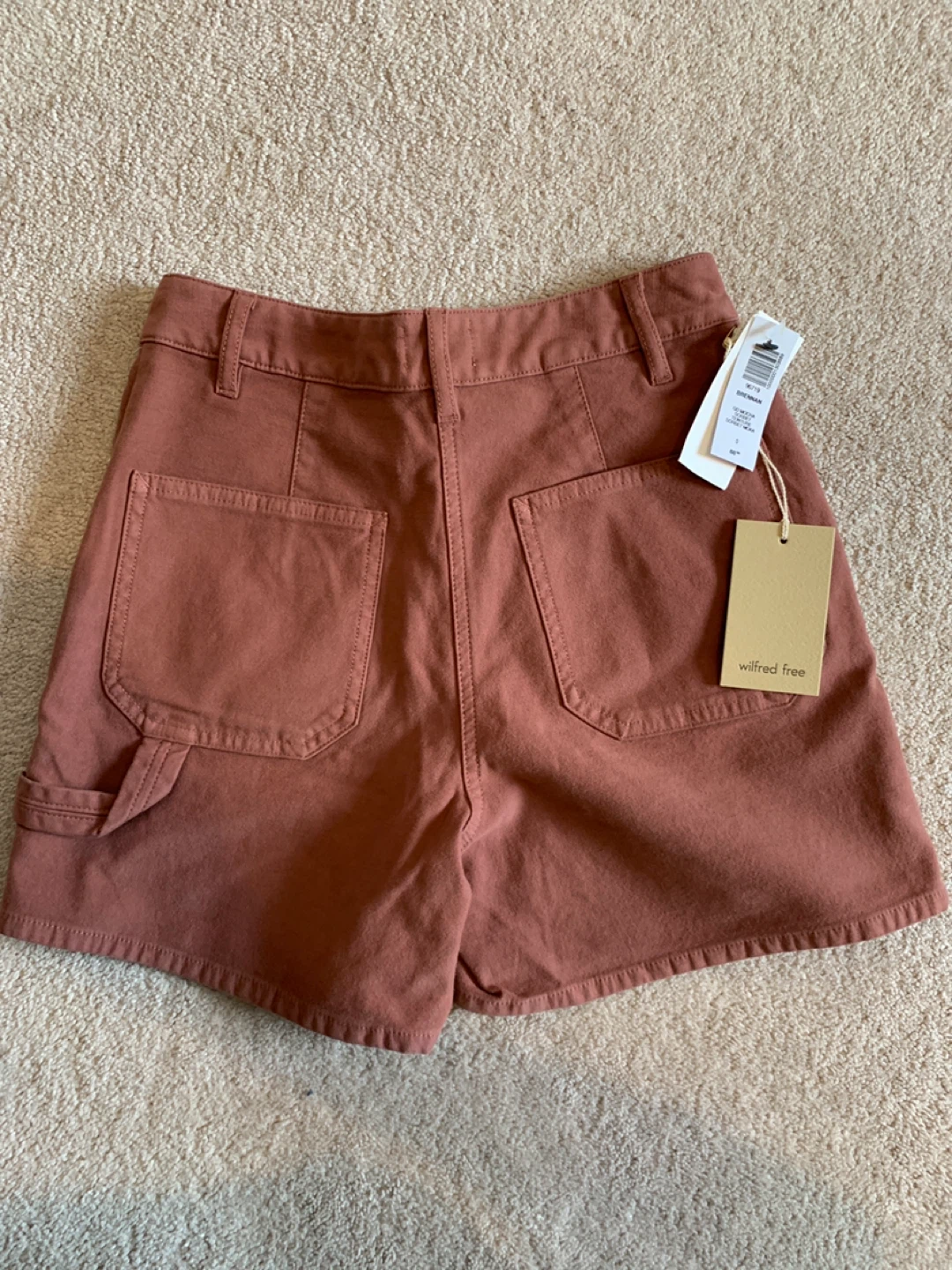 Wilfred Free Shorts Mocha Sorbet Size 0 - photo 3