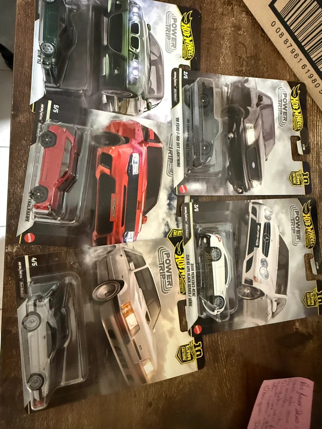 Hot Wheels Power Trip Series Diecast Cars