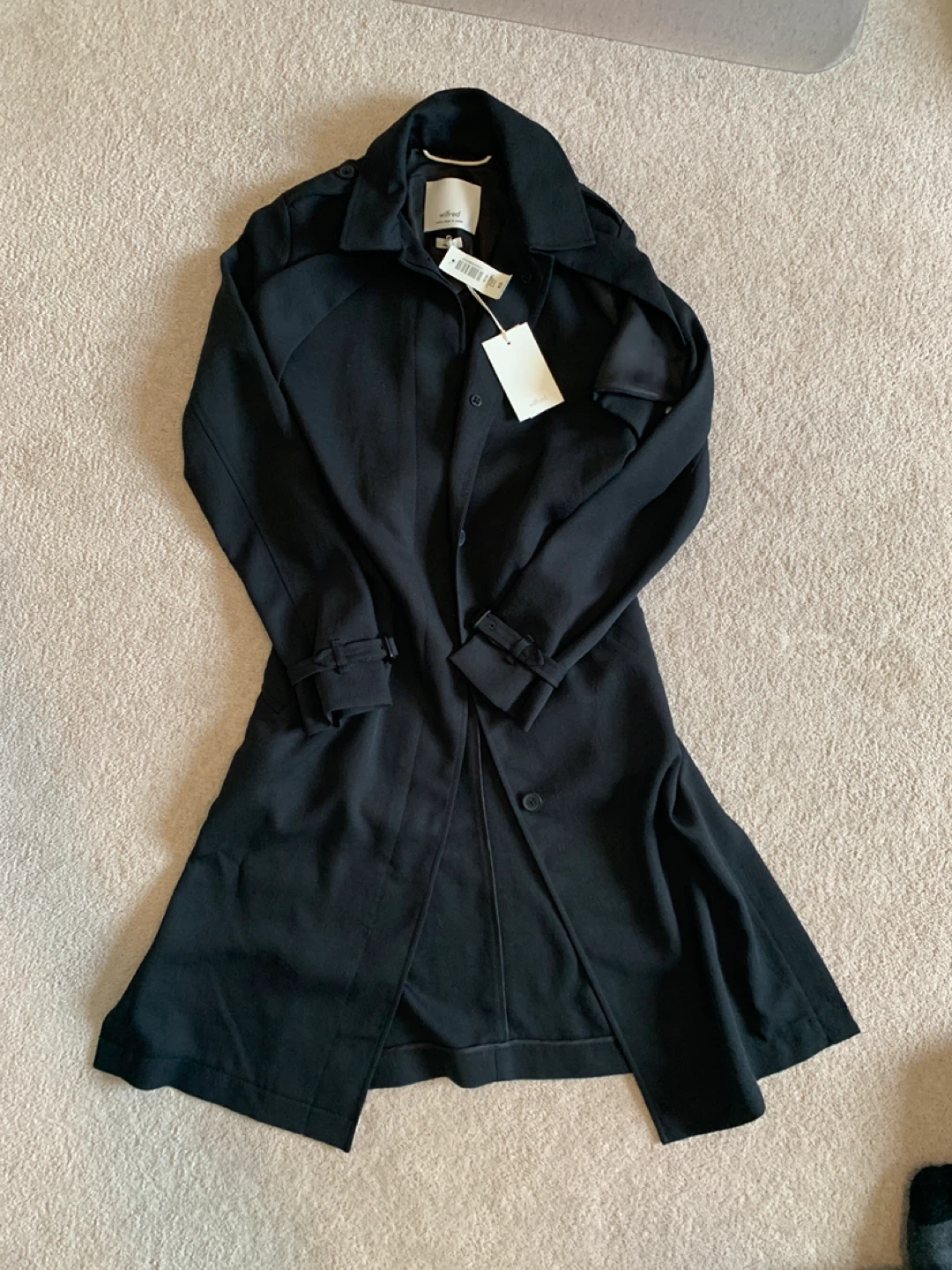 Wilfred Louvel Coat Black XS