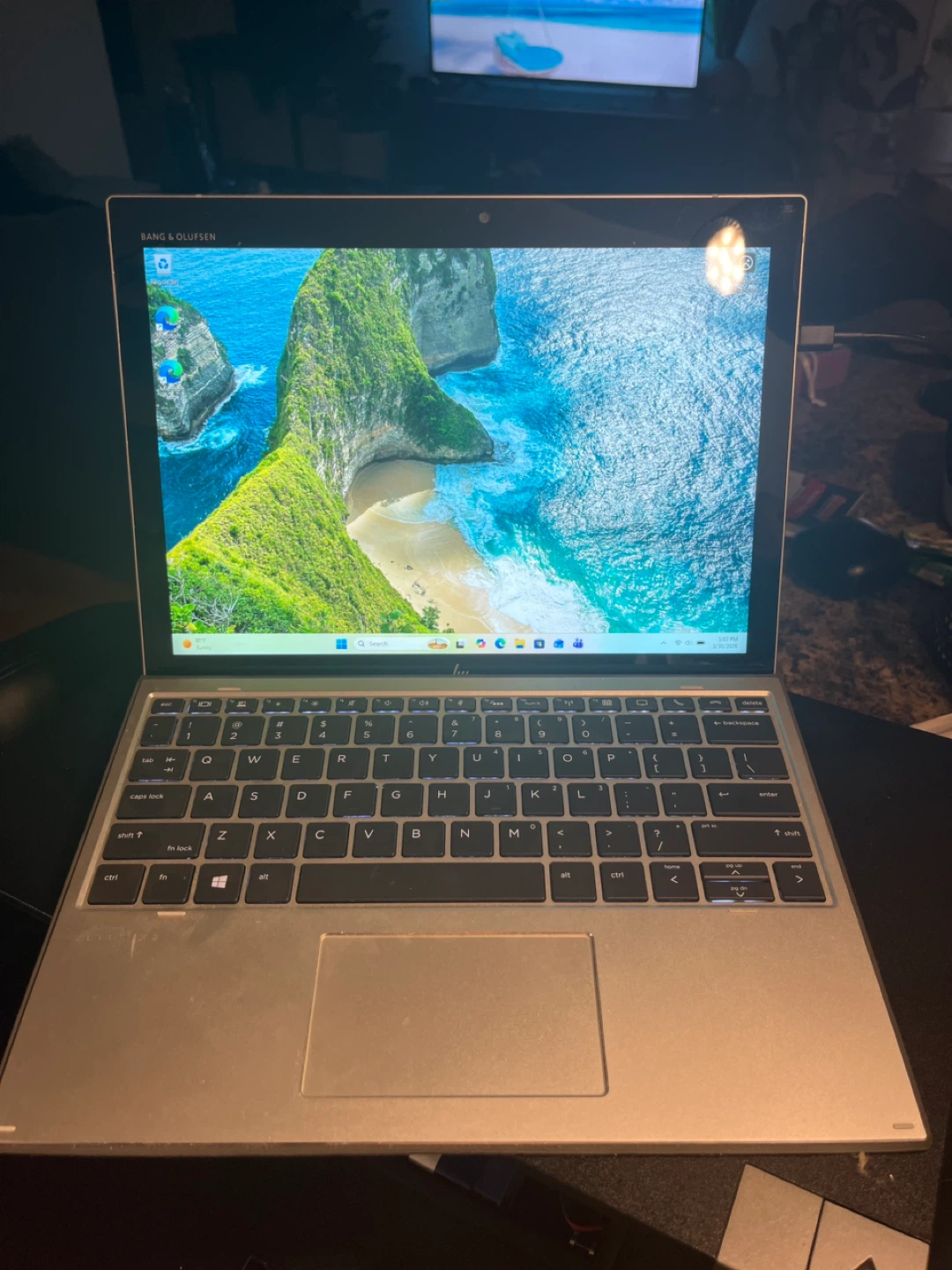 HP Elite x2 G4 tablet with keyboard