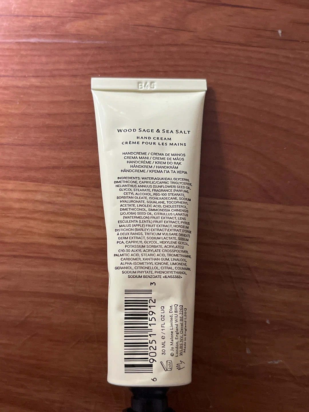 Jo Malone London Wood Sage & Sea Salt Hand Cream 30ml - photo 2