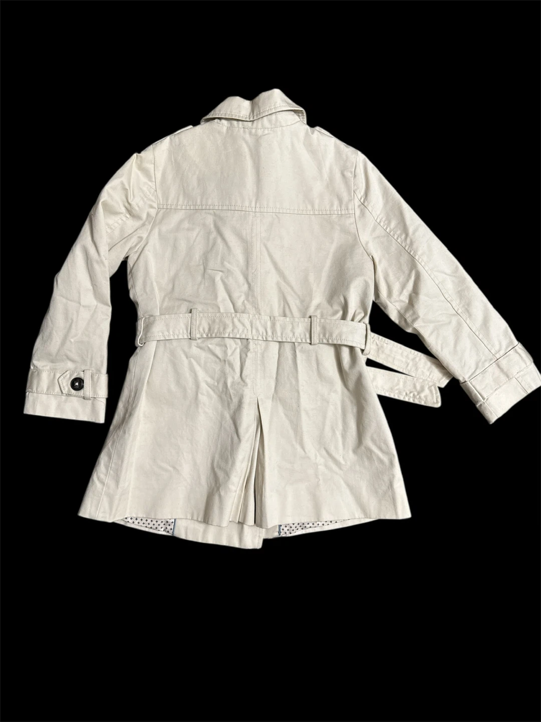 Zara Beige Trench Coat - Size 4/5 (110cm) - photo 2