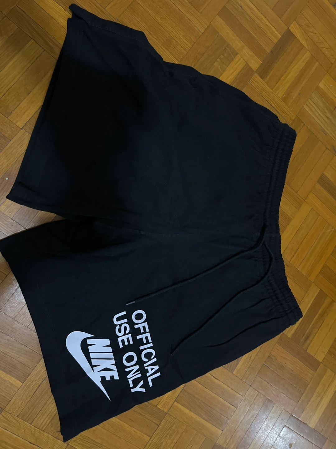 Nike Black "Official Use Only" Athletic Shorts - Size Large