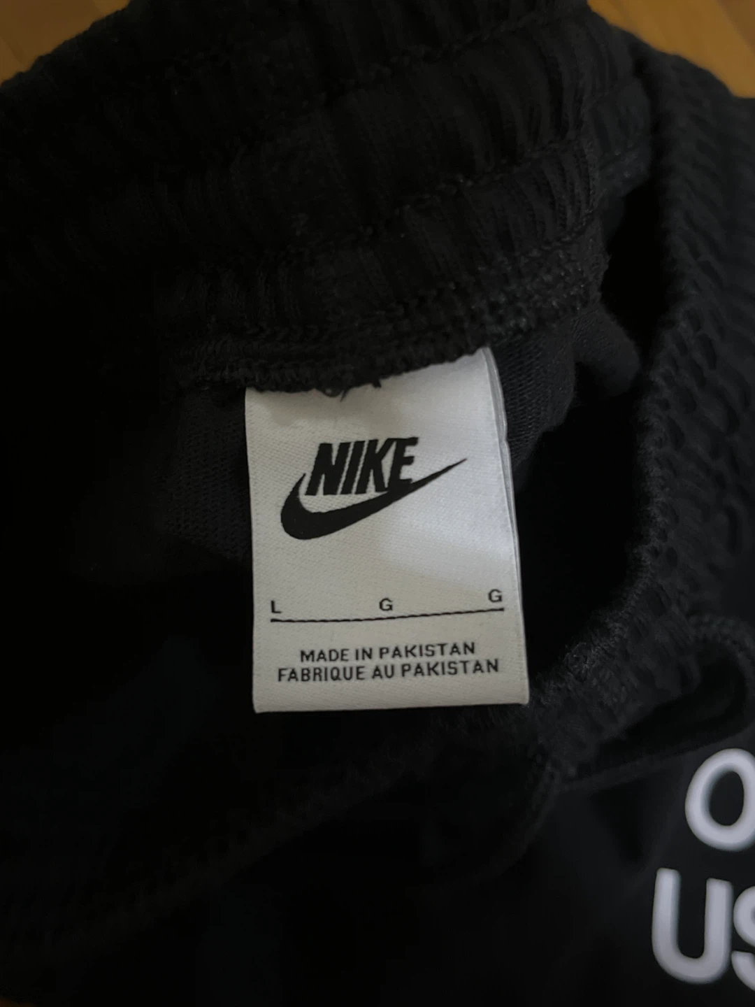Nike Black "Official Use Only" Athletic Shorts - Size Large - photo 2