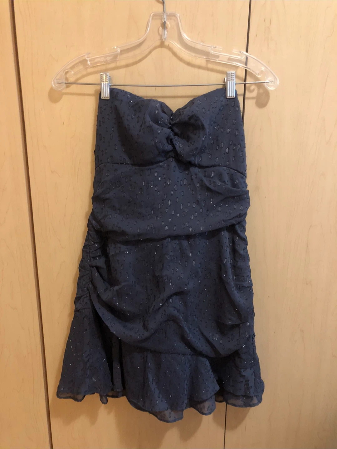 Dynamite Strapless Ruched Mini Dress - Size M
