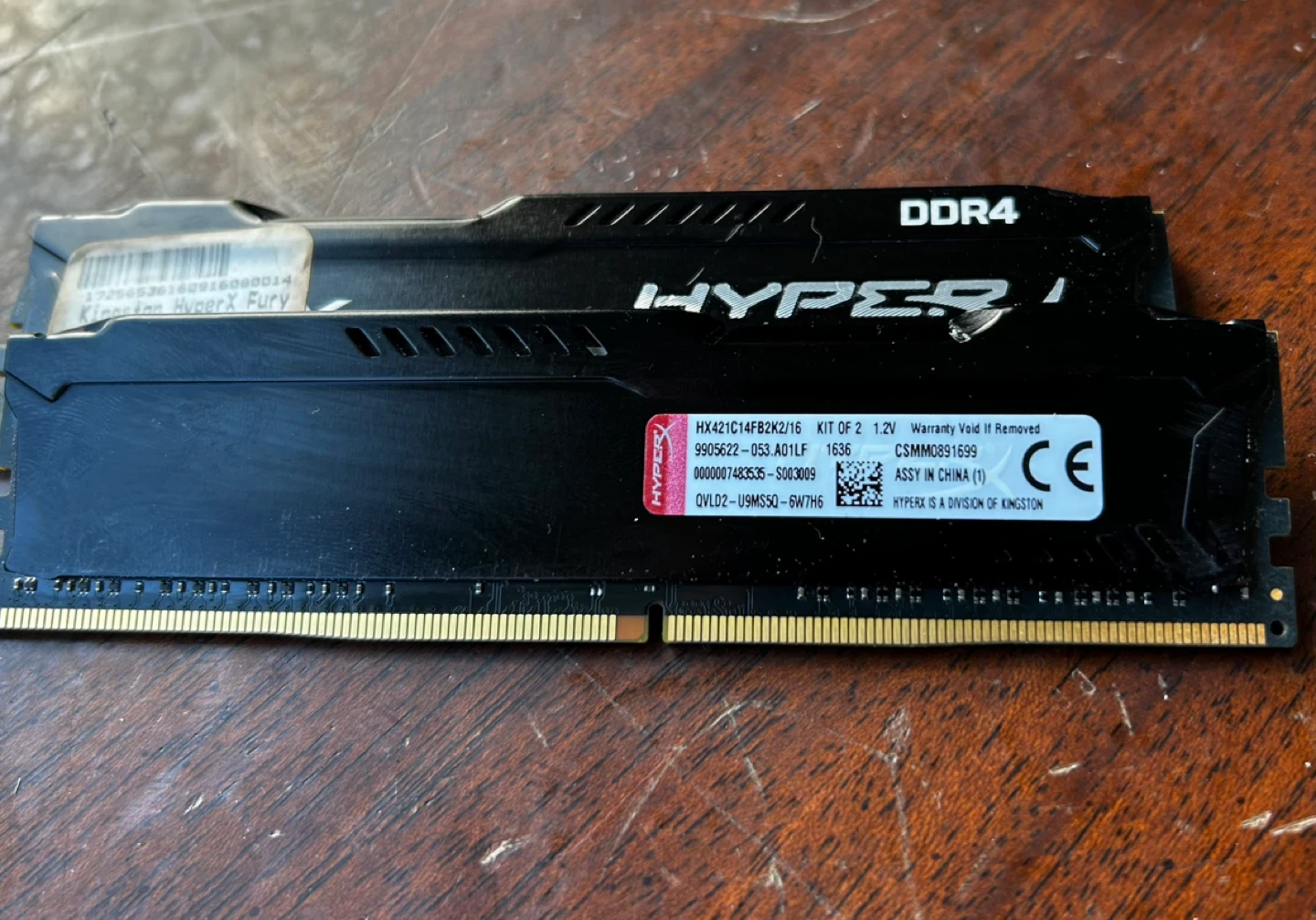 Kingston HyperX Fury DDR4 RAM - photo 2