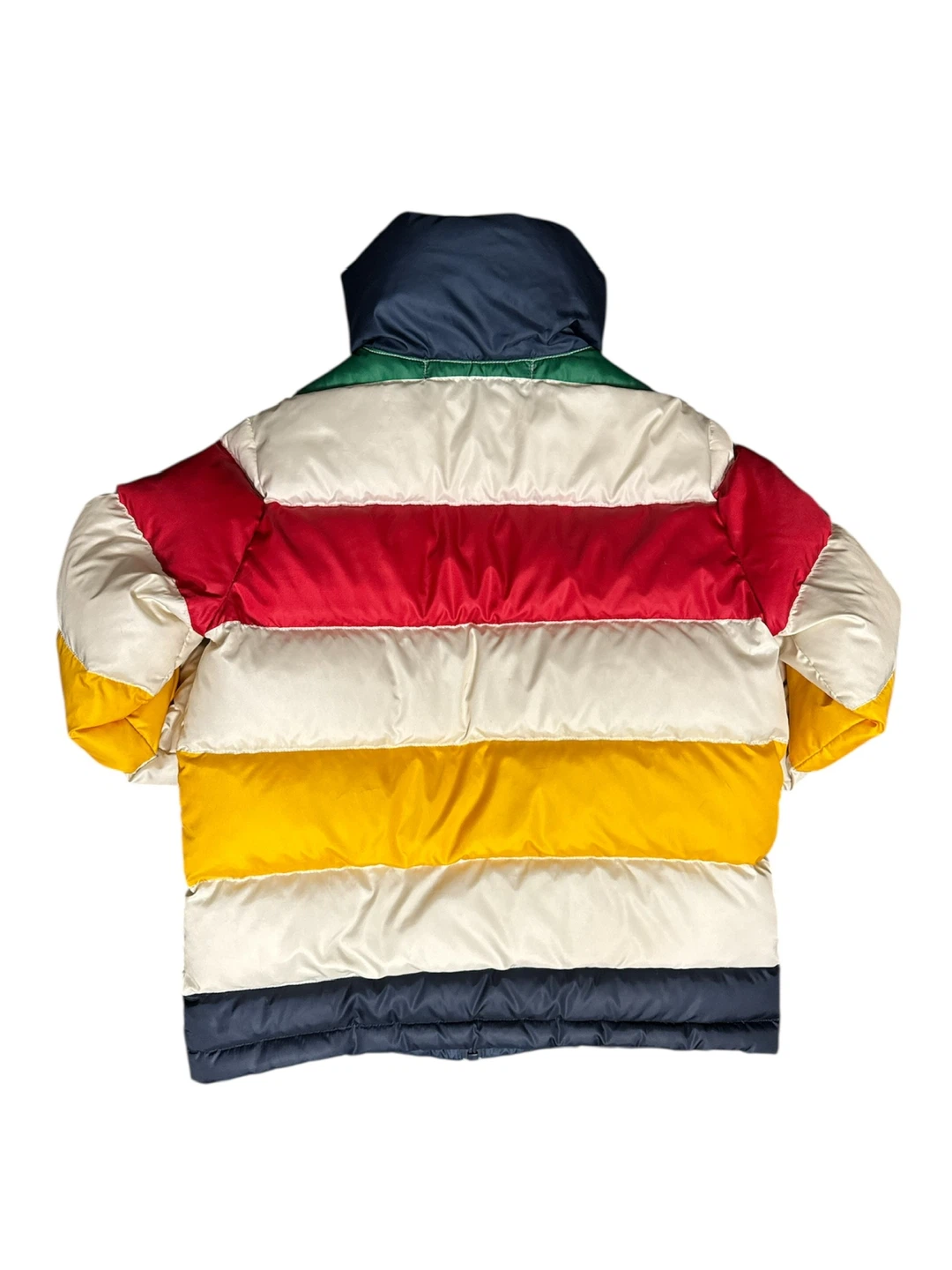 Puffer Jacket with Colourful Stripes Size 7-8 - photo 2