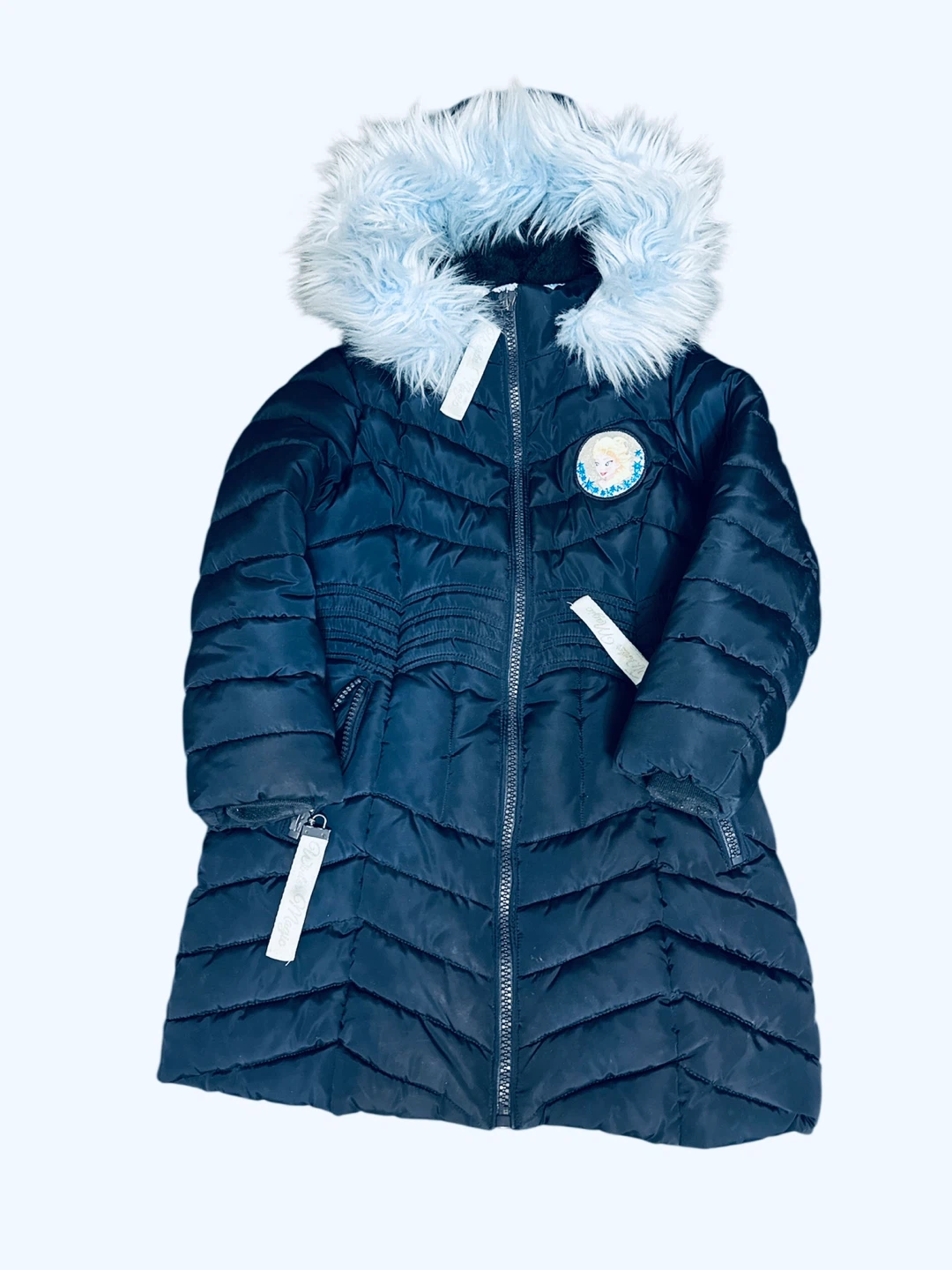 Disney Frozen Elsa Puffer Coat - Size 7