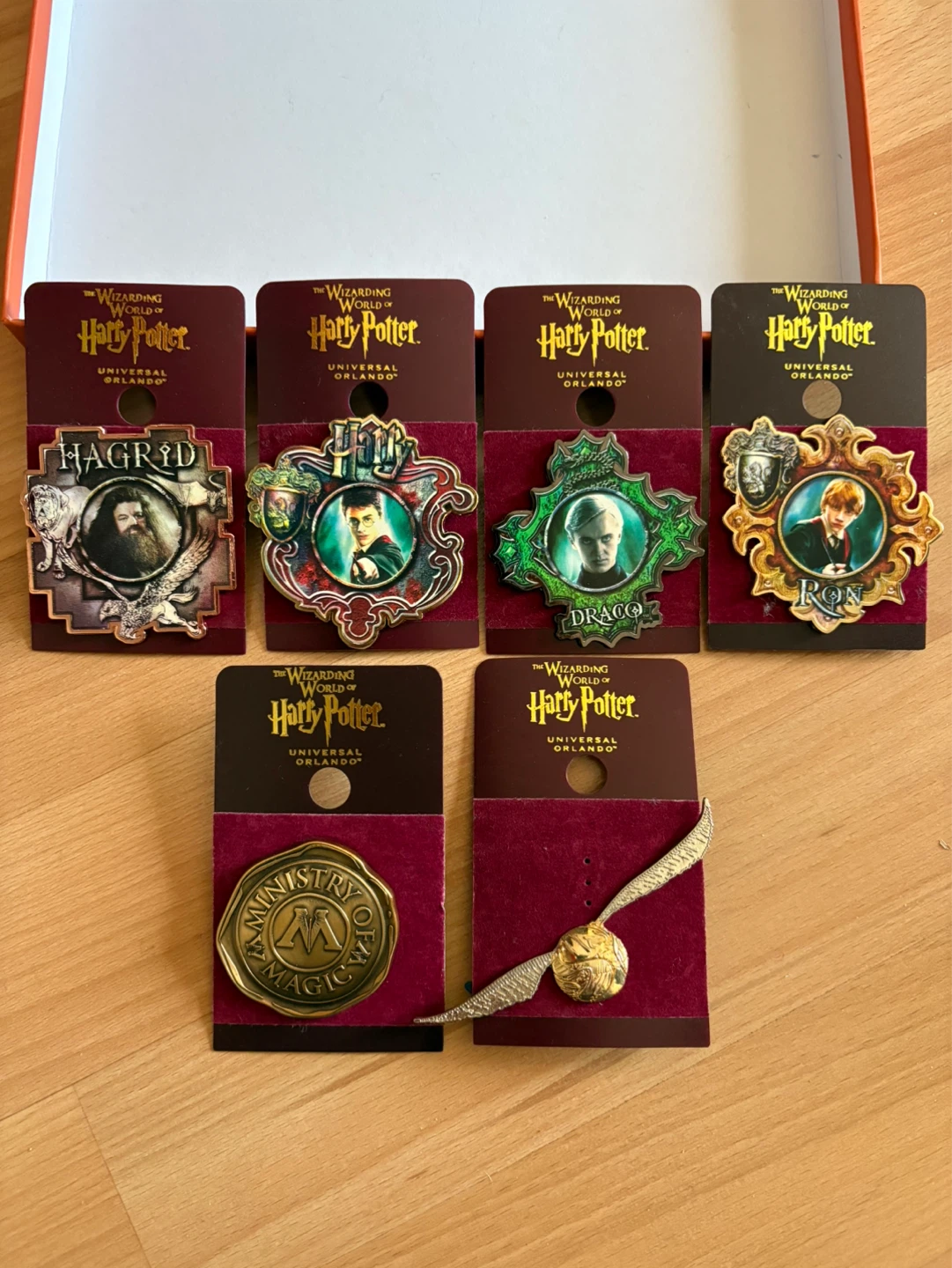 Universal Studio Harry Potter Pins  $25 each firm
