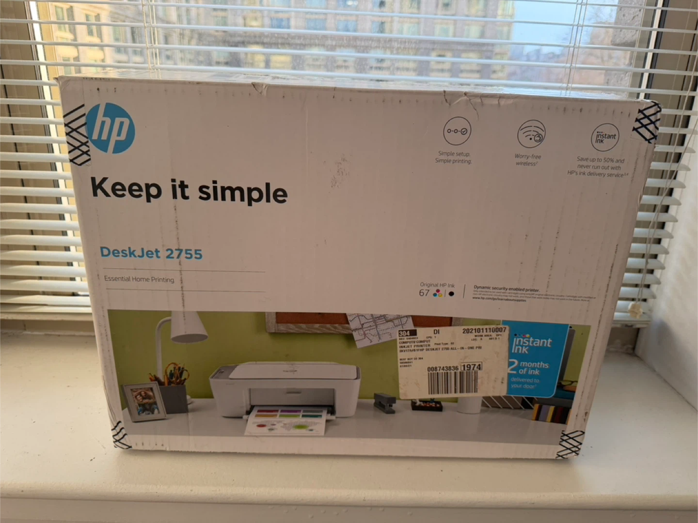 HP DeskJet 2755 All-in-One Printer - photo 2