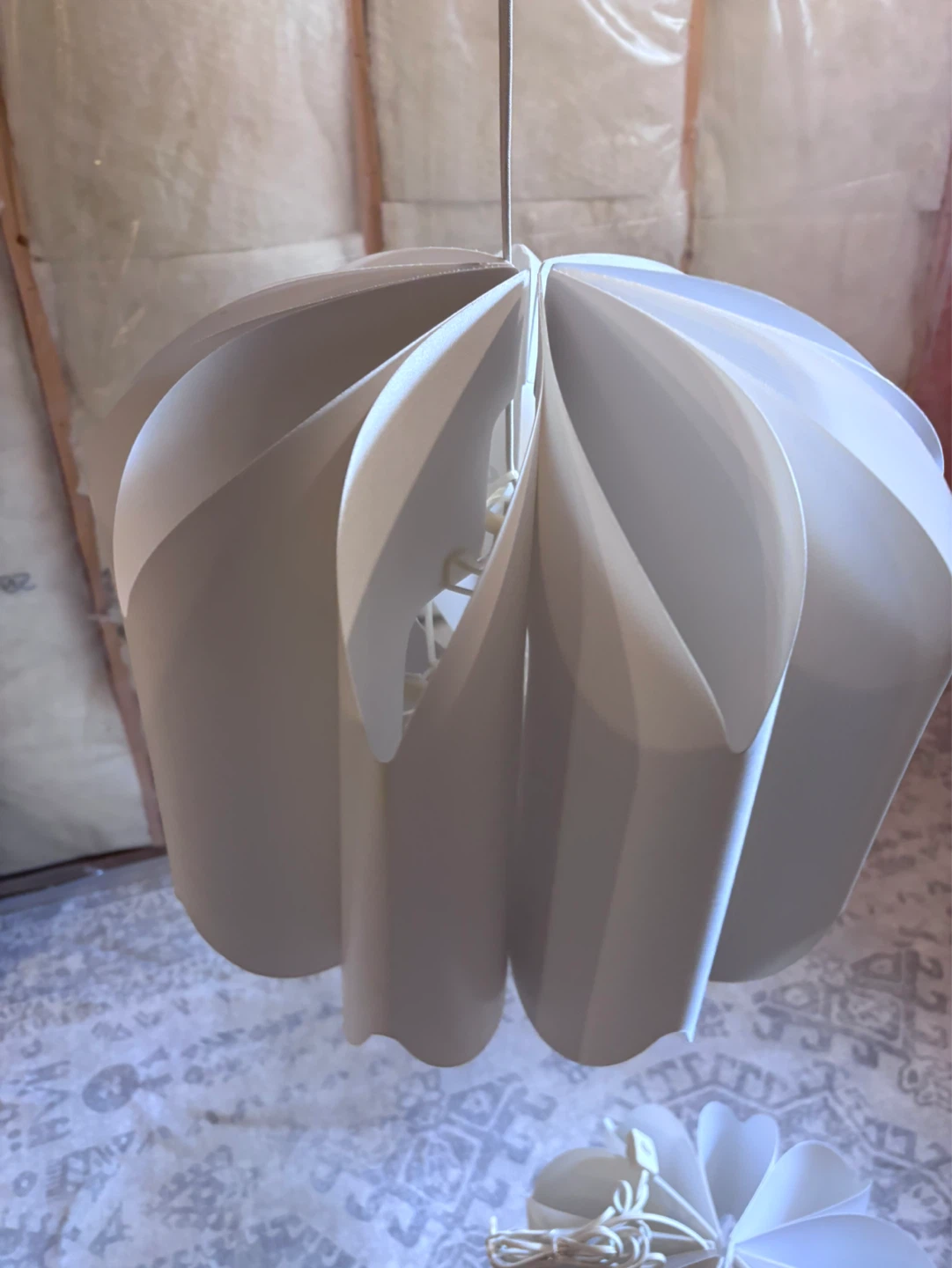 White Decorative Pendant Light Fixture