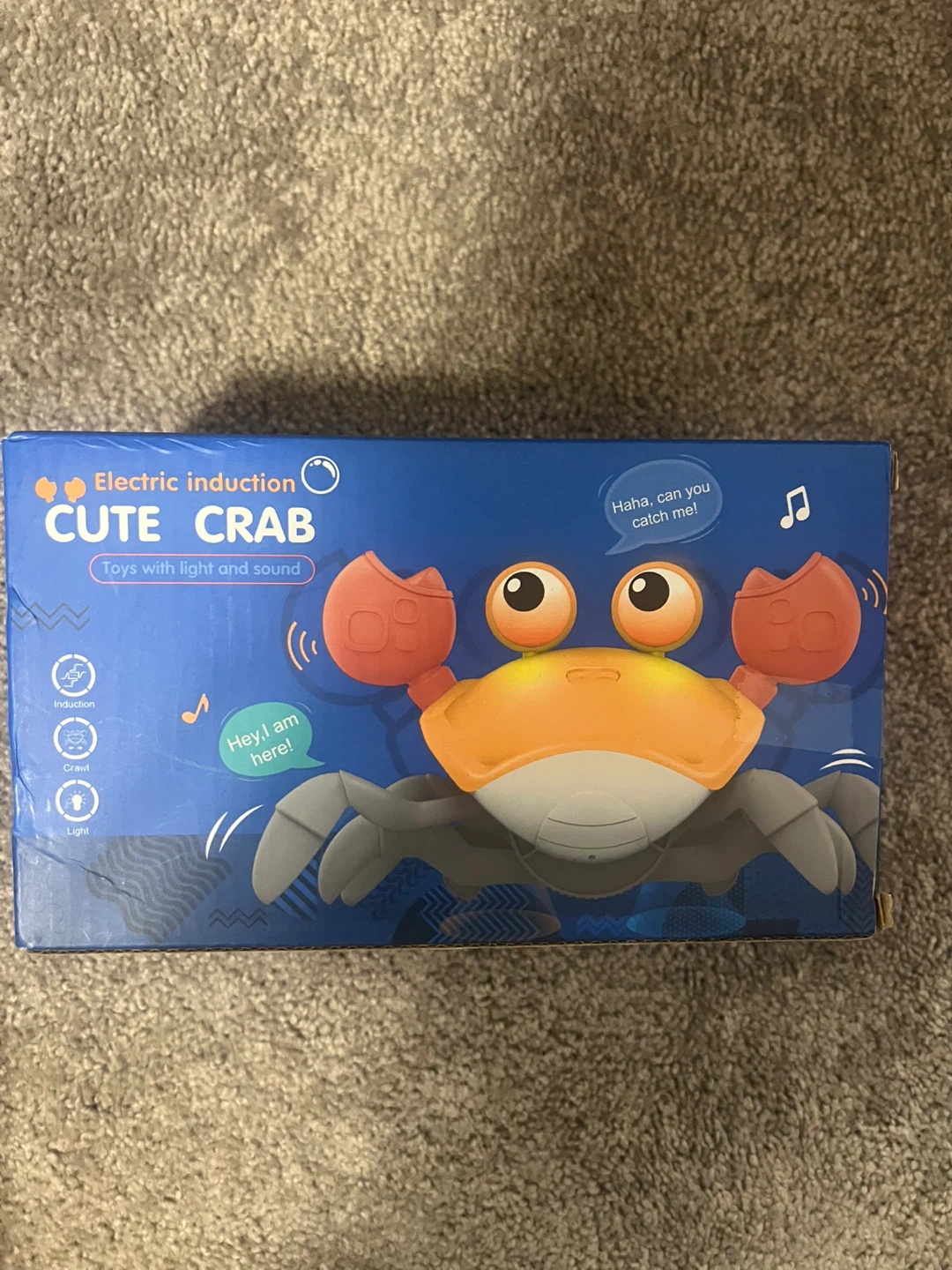 Crawling Crab Toy for babies