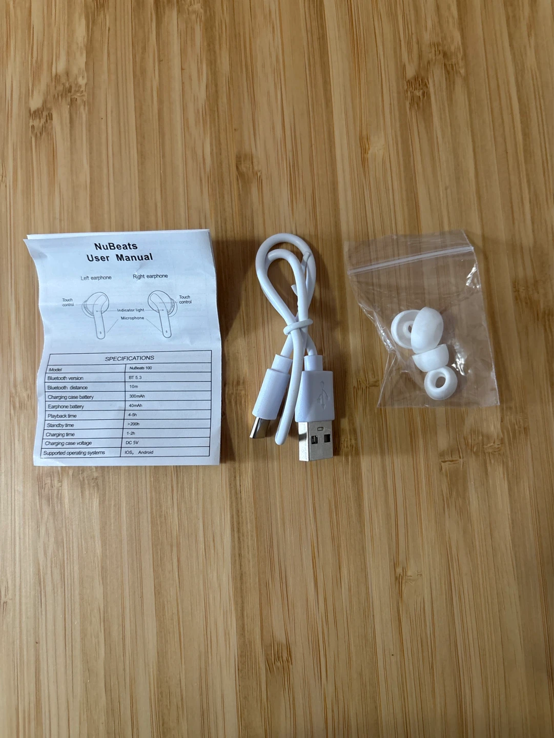 Nutech wireless earphones - photo 4