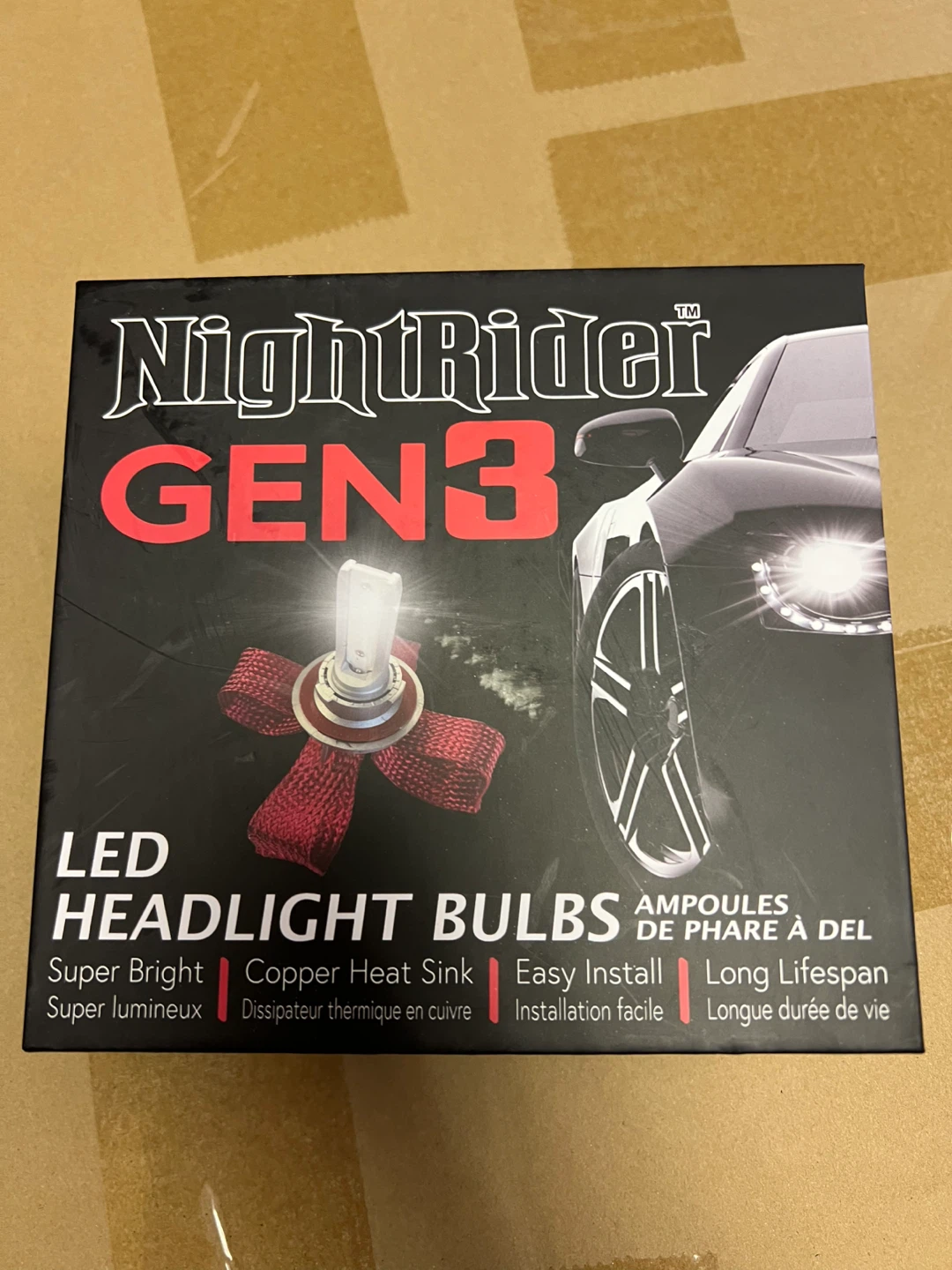 NightRiDer GEN3 LED Headlight Bulbs
