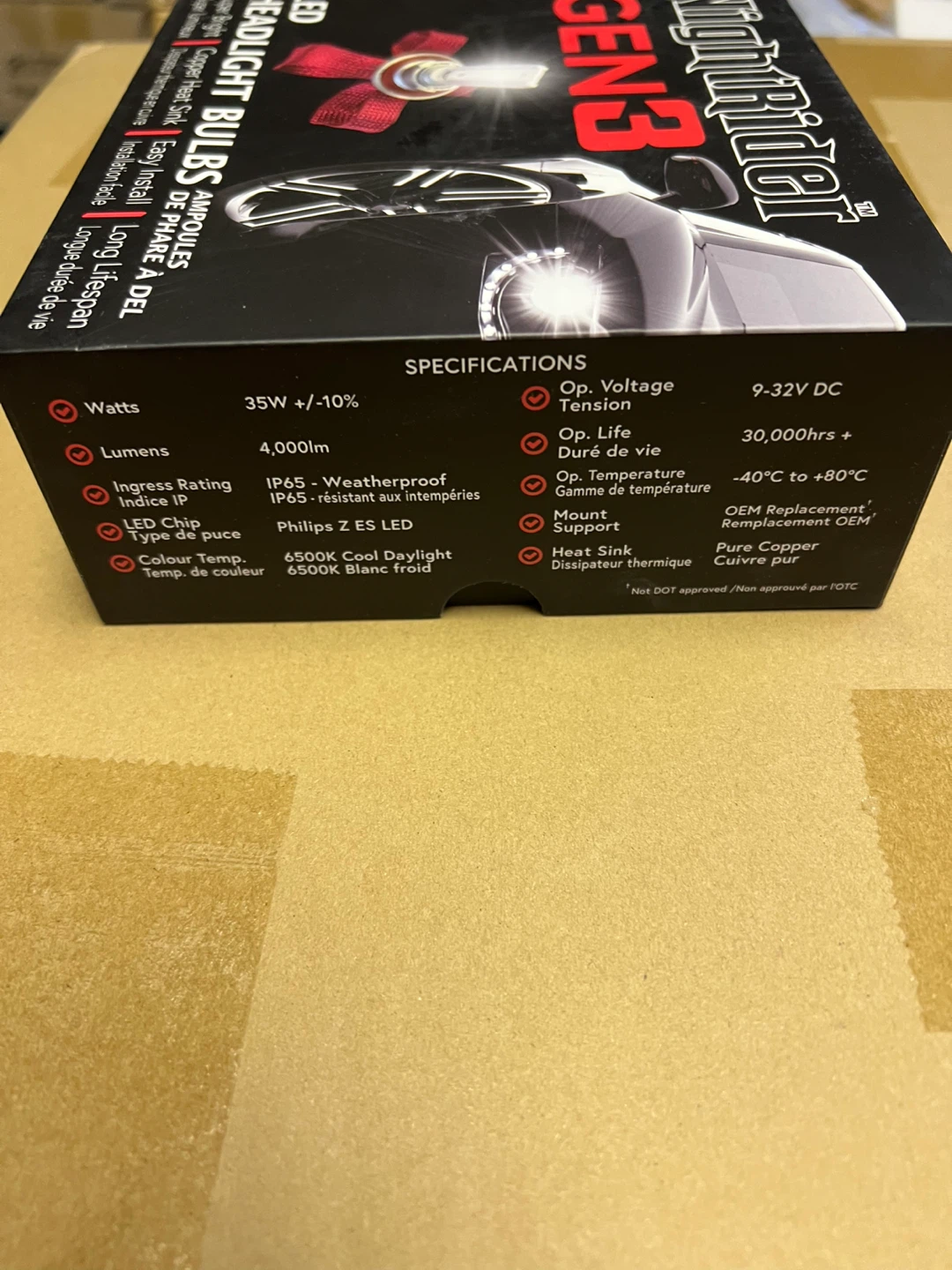 NightRiDer GEN3 LED Headlight Bulbs - photo 2
