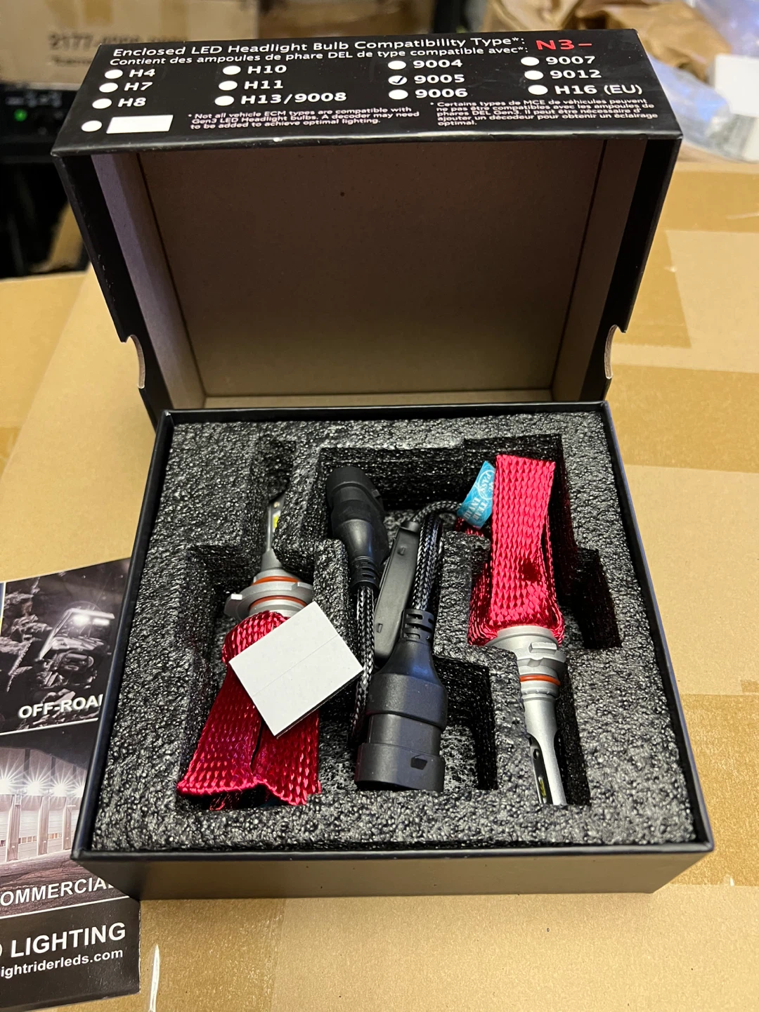 NightRiDer GEN3 LED Headlight Bulbs - photo 3