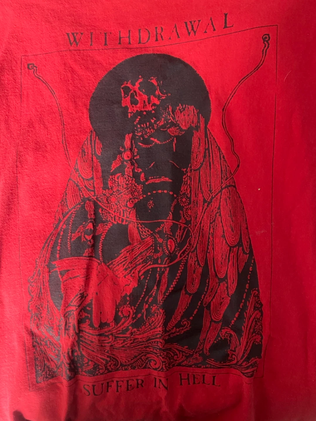 red tarot shirt - photo 2